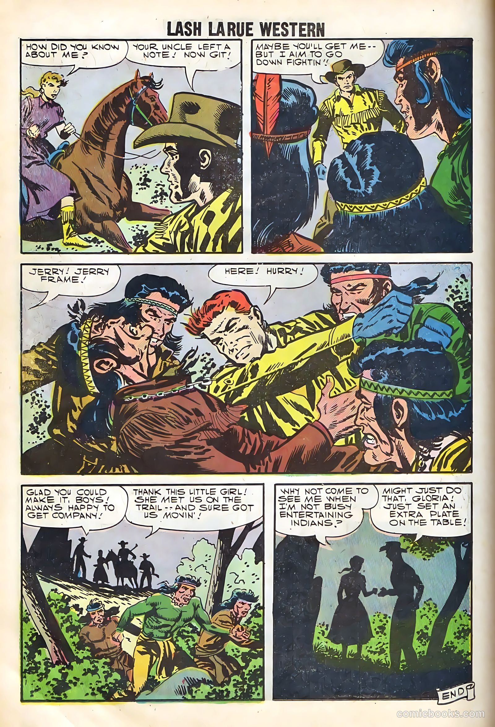 Lash Larue Western #67 — page 34 of 69