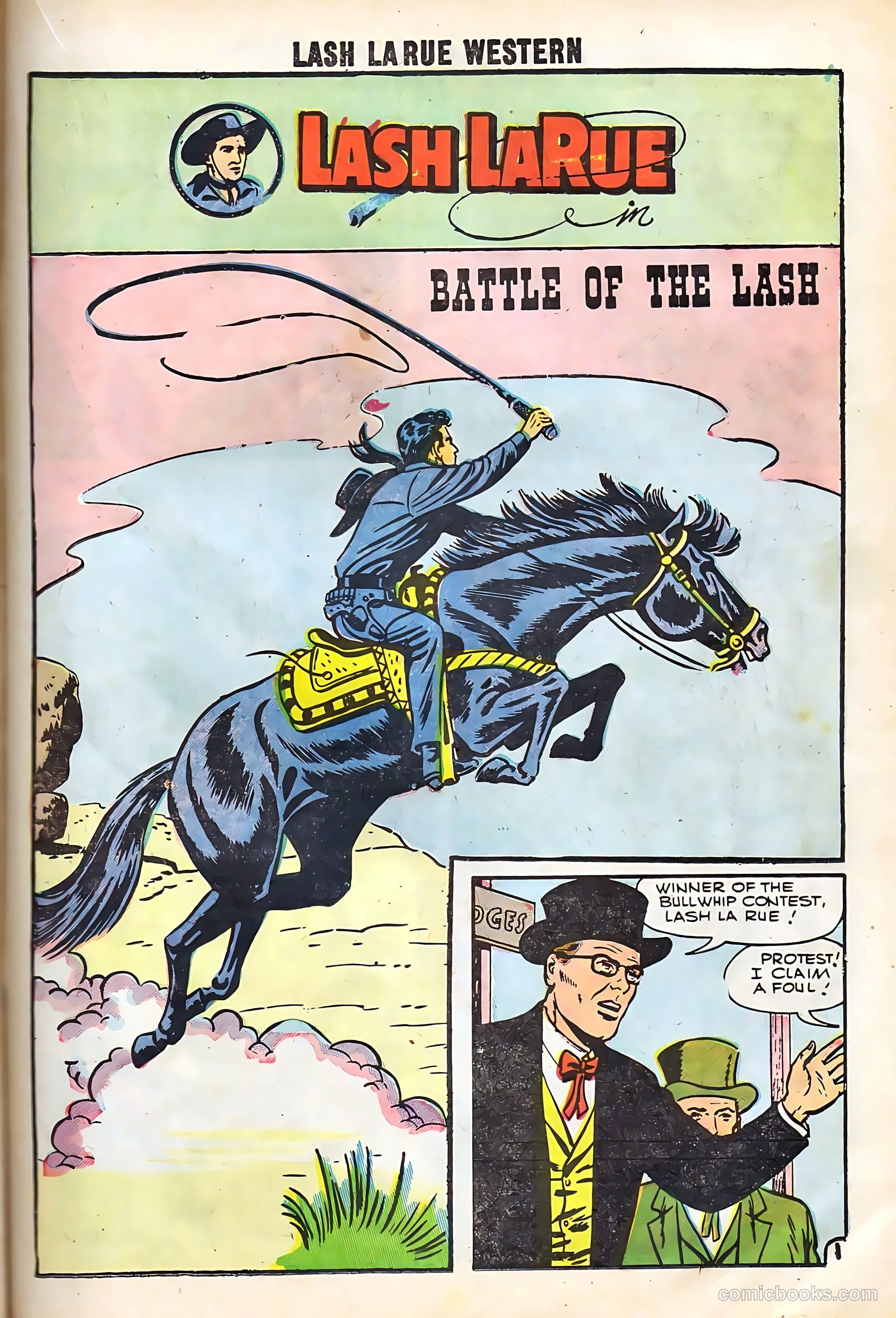 Lash Larue Western #67 — page 37 of 69