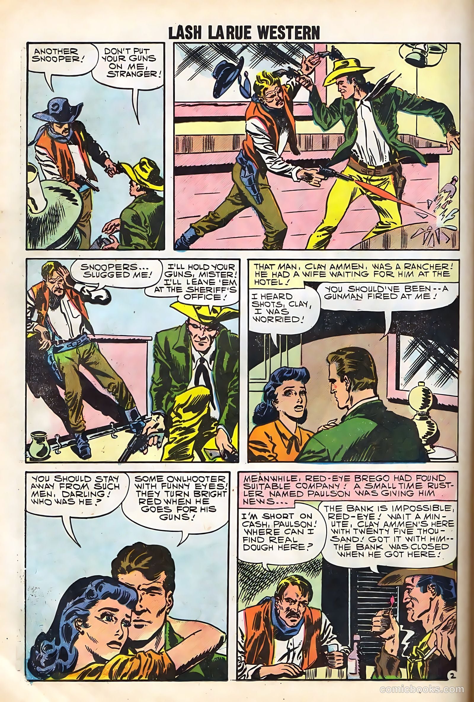 Lash Larue Western #67 — page 44 of 69