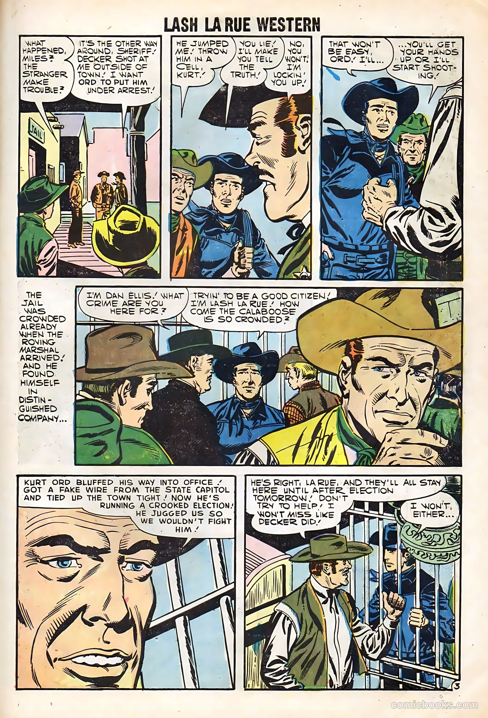 Lash Larue Western #67 — page 61 of 69