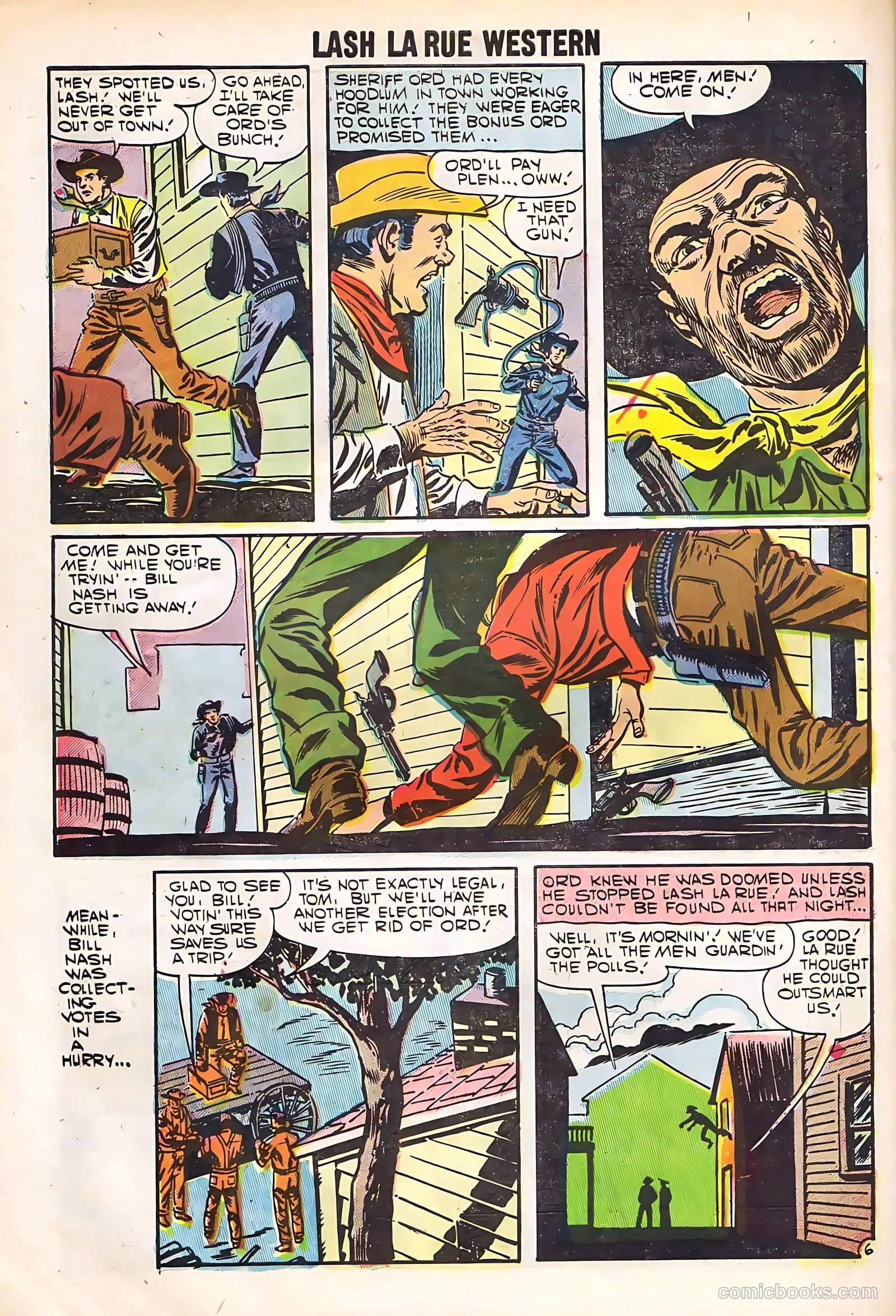 Lash Larue Western #67 — page 64 of 69
