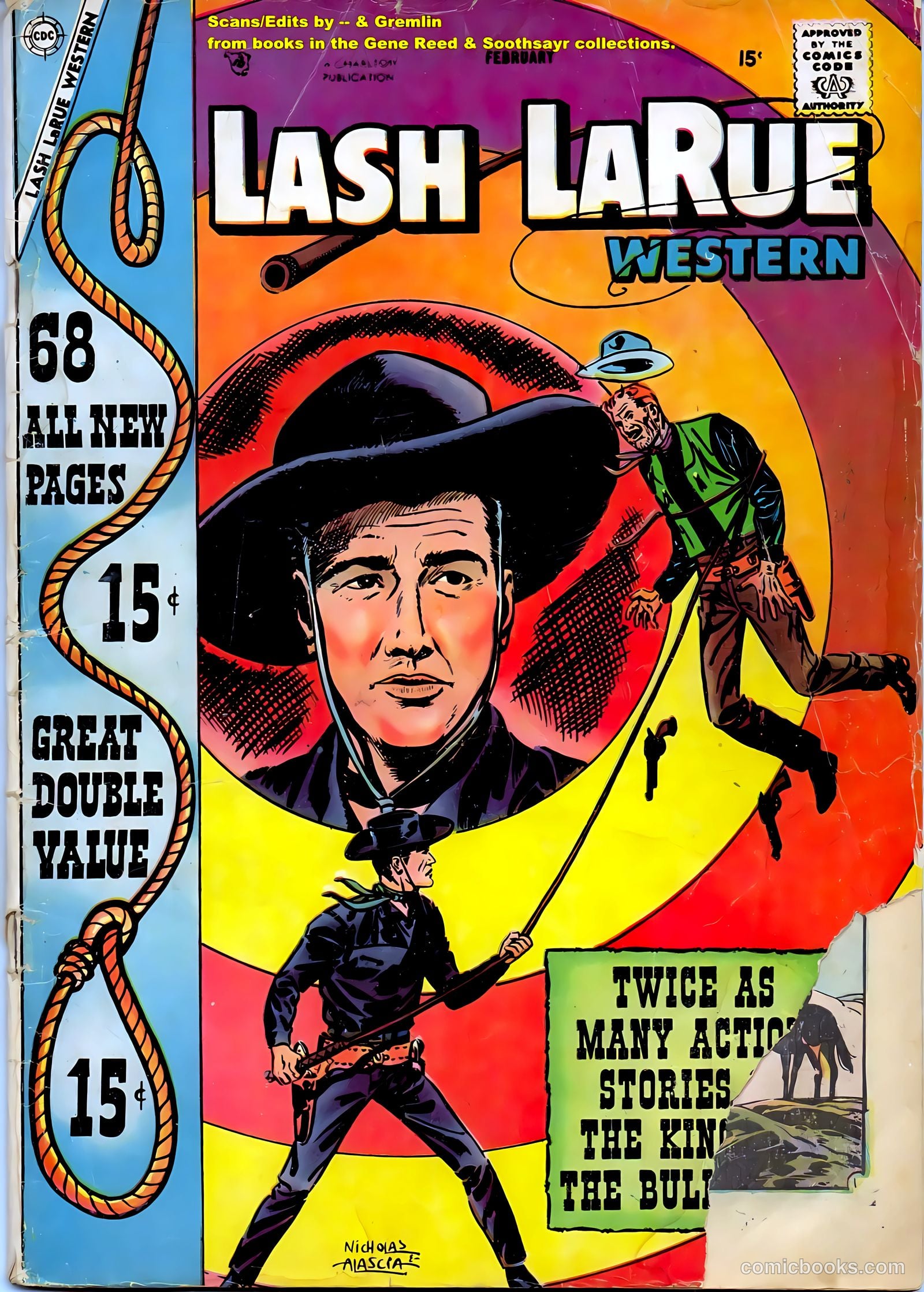 Lash Larue Western #67 — page 69 of 69