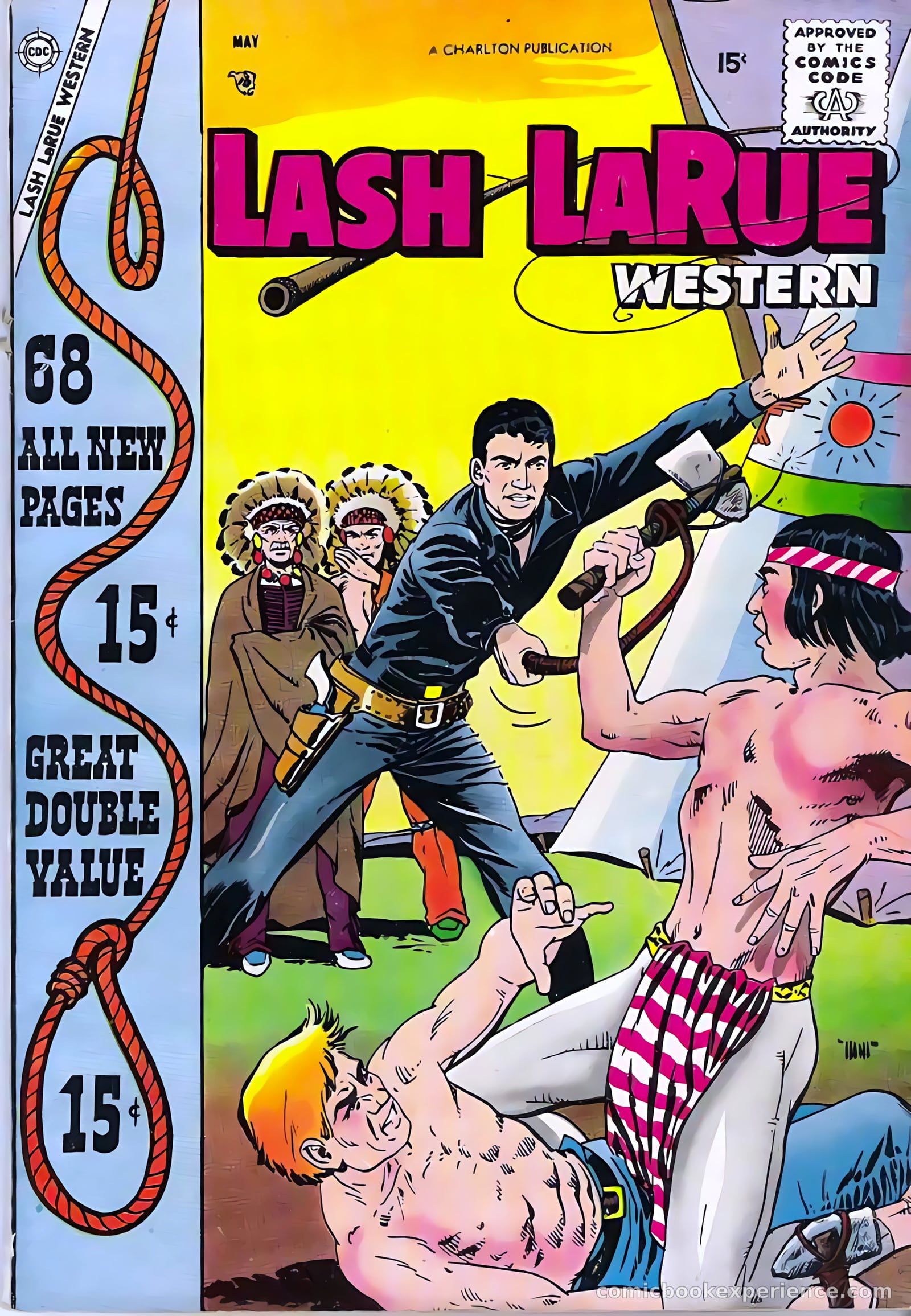 Lash Larue Western #68 — page 1 of 68