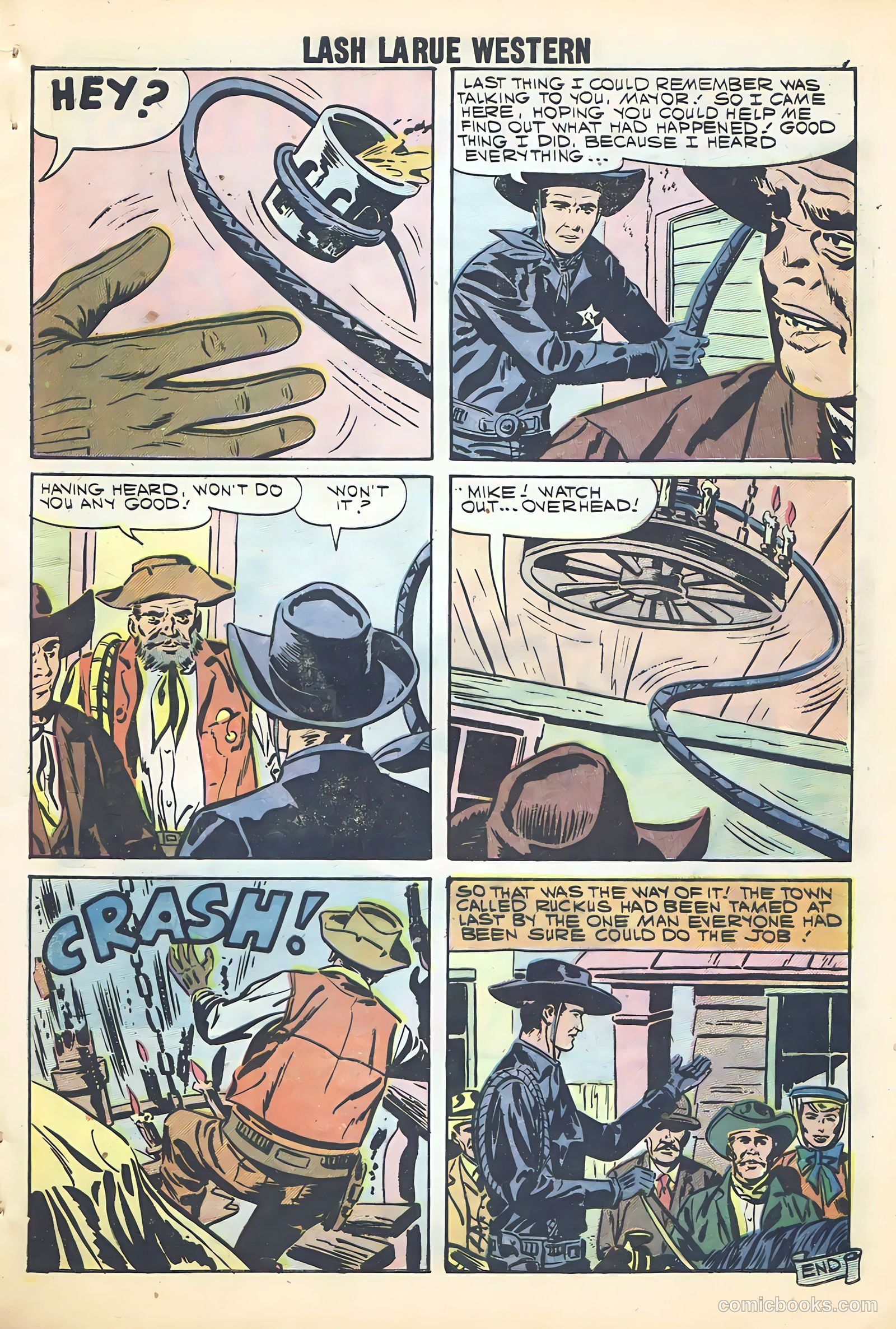 Lash Larue Western #68 — page 9 of 68
