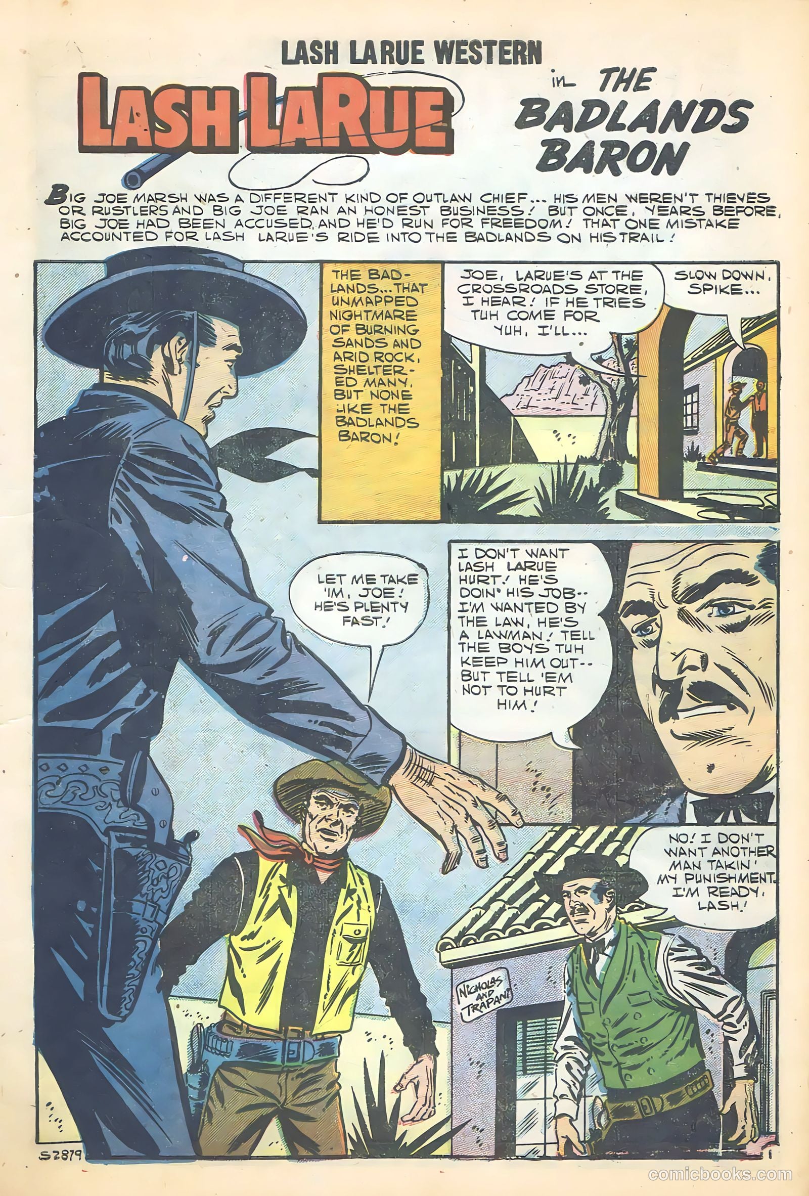 Lash Larue Western #68 — page 11 of 68