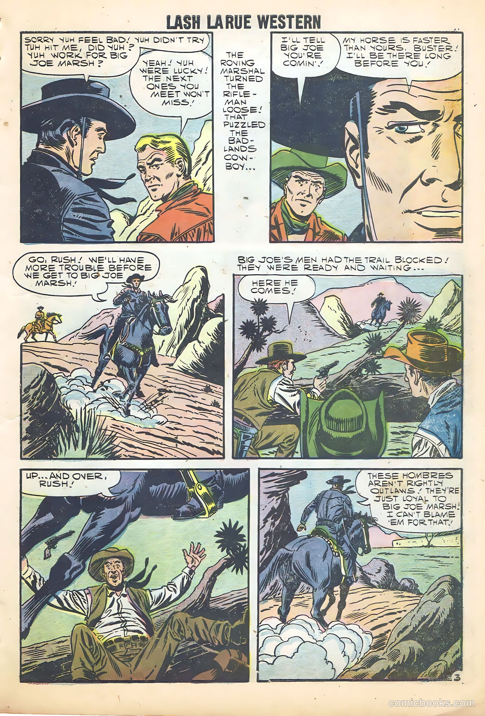 Lash Larue Western #68 — page 13 of 68