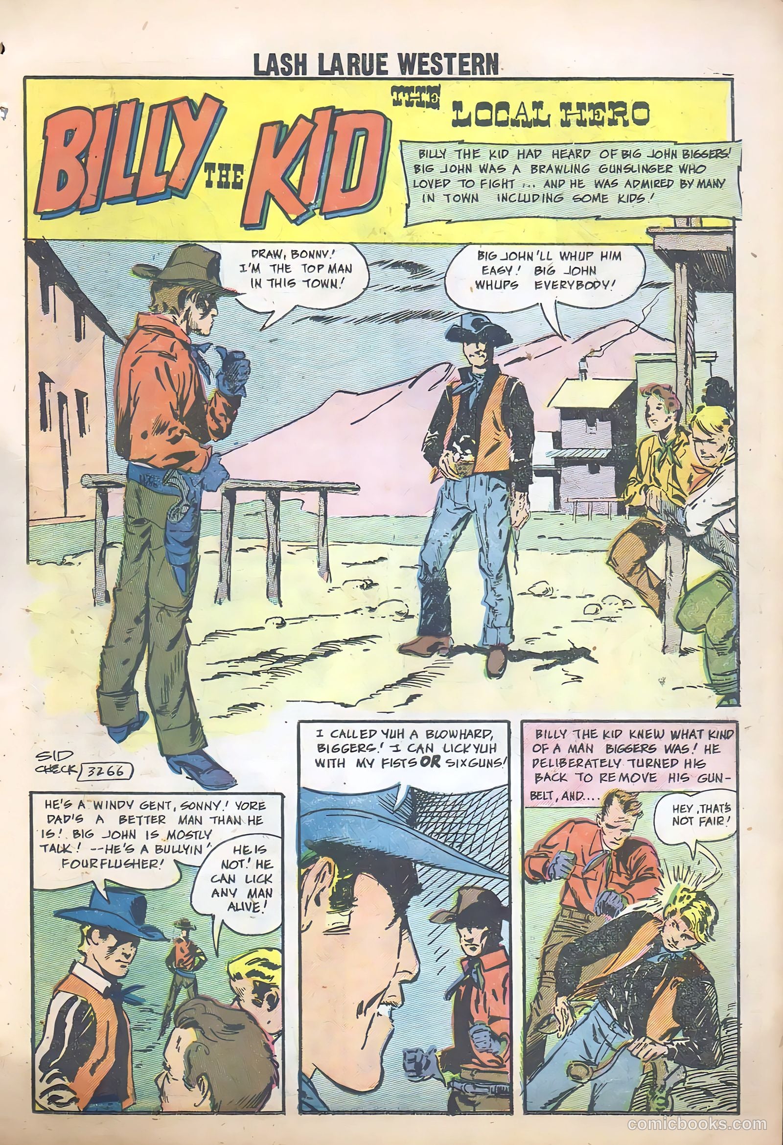 Lash Larue Western #68 — page 35 of 68