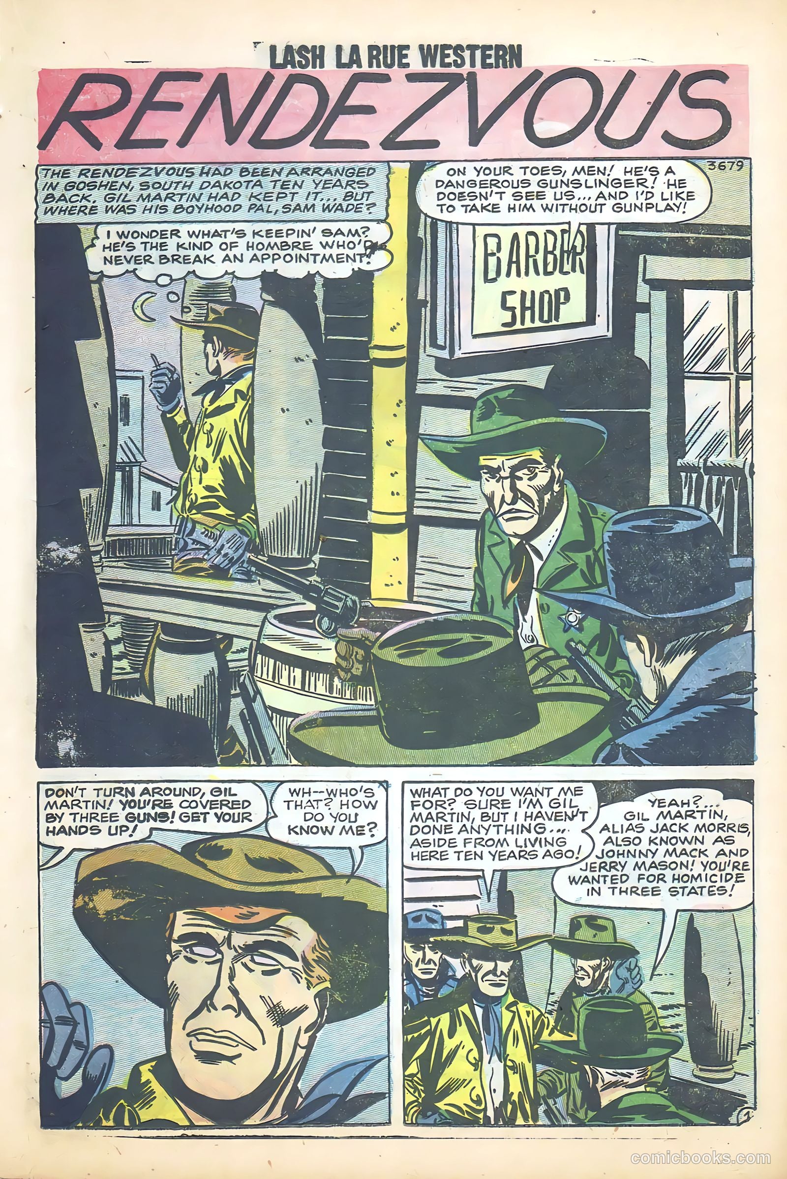 Lash Larue Western #68 — page 37 of 68