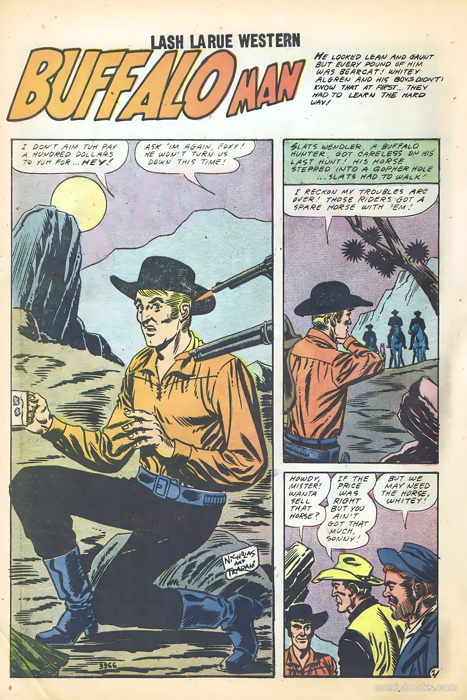 Lash Larue Western #68 — page 52 of 68