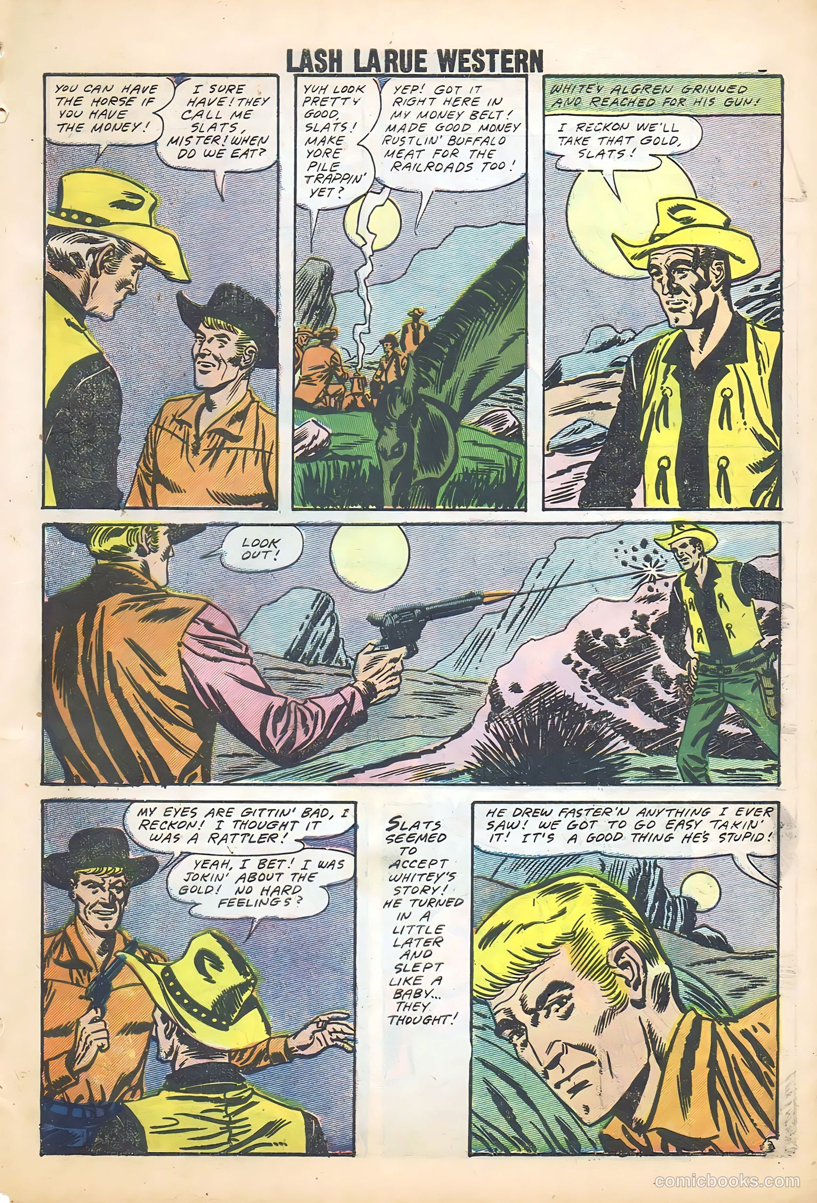 Lash Larue Western #68 — page 53 of 68