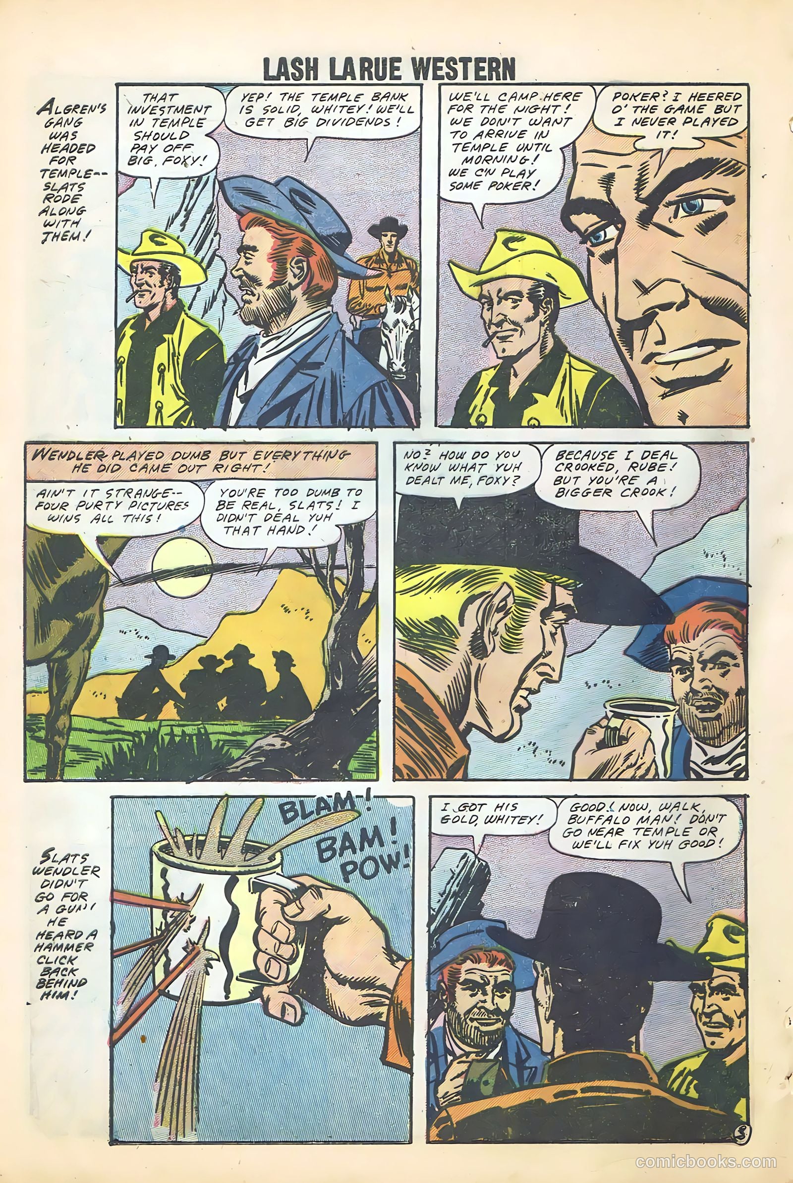 Lash Larue Western #68 — page 54 of 68