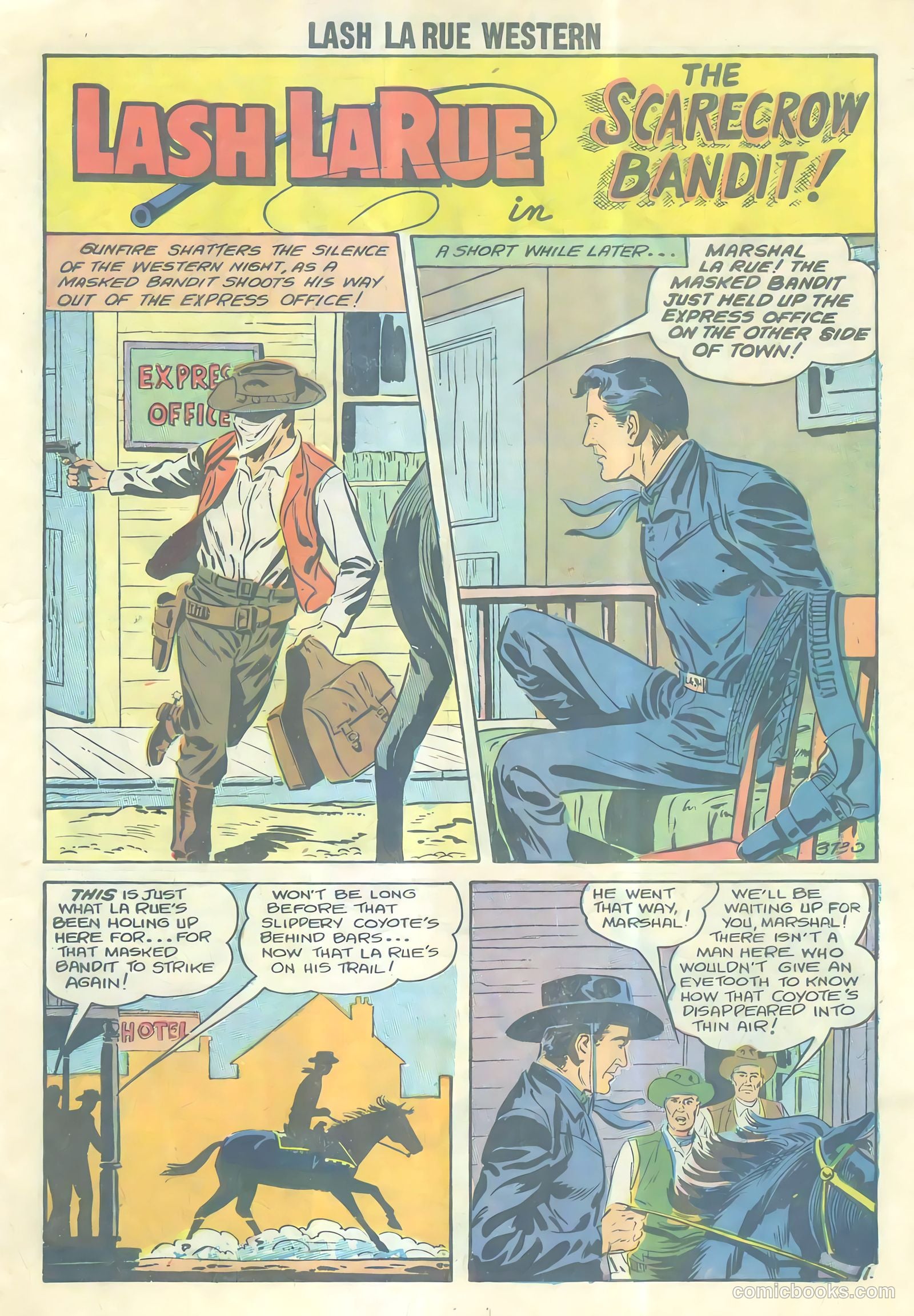 Lash Larue Western #69 — page 2 of 33