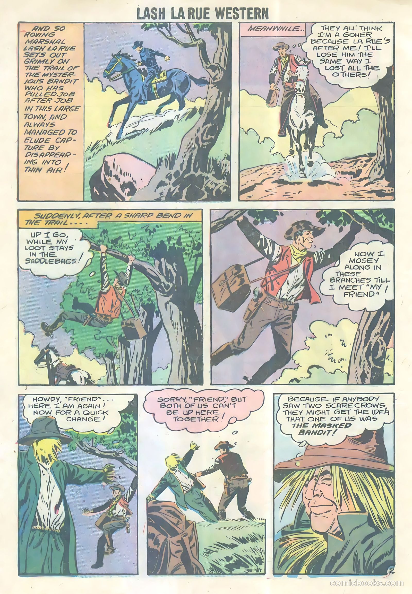 Lash Larue Western #69 — page 3 of 33