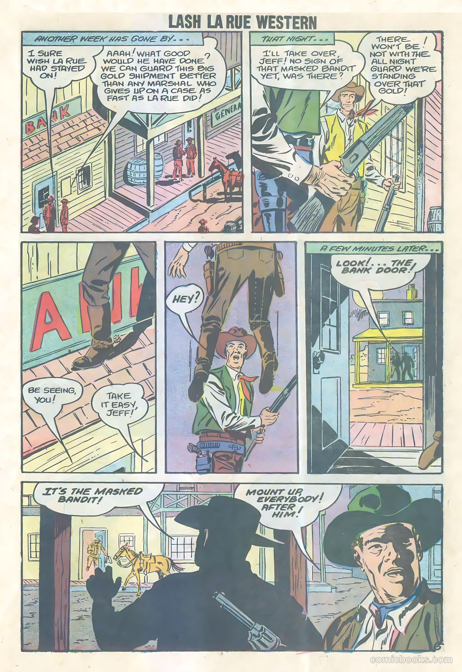 Lash Larue Western #69 — page 6 of 33