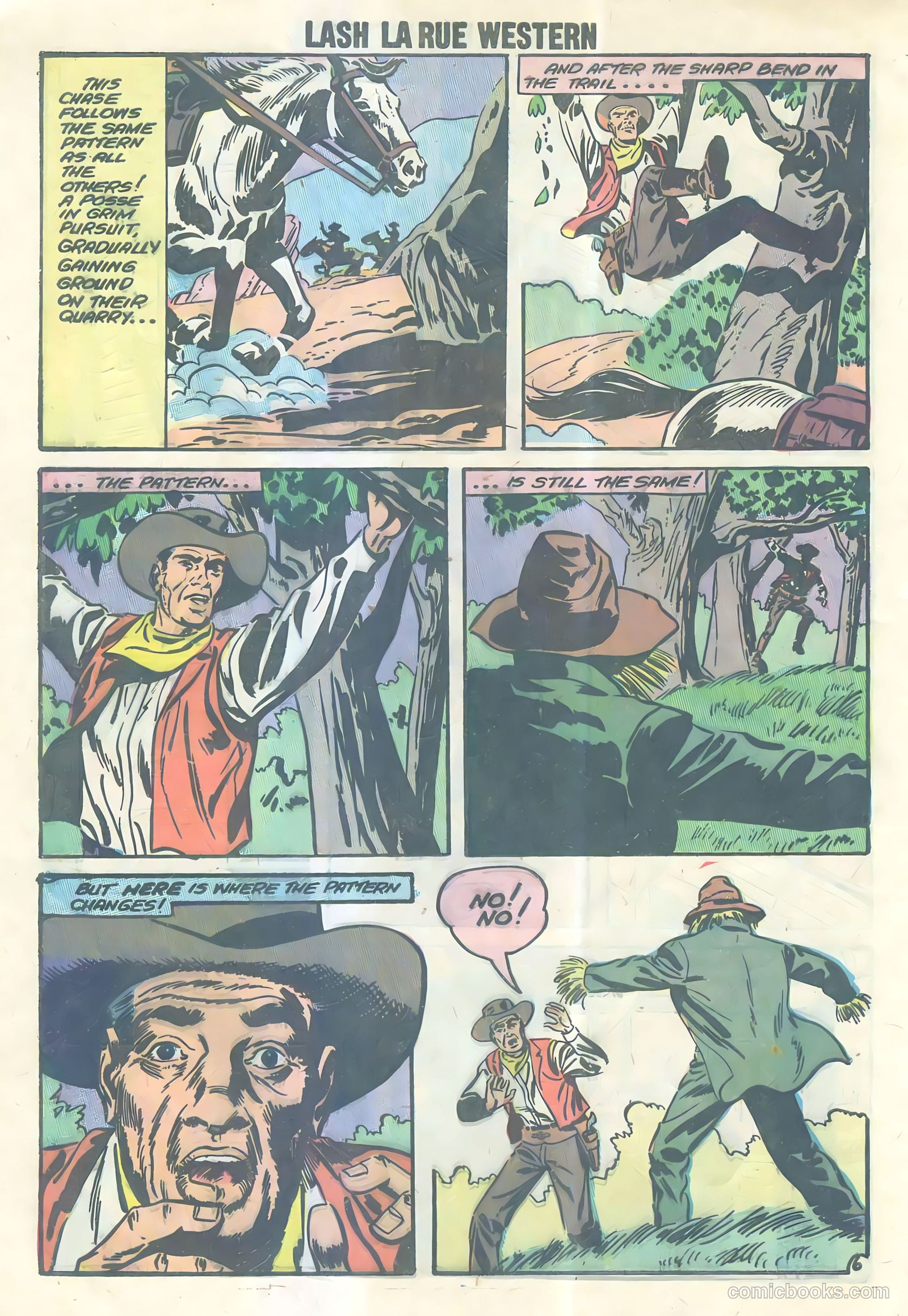 Lash Larue Western #69 — page 7 of 33