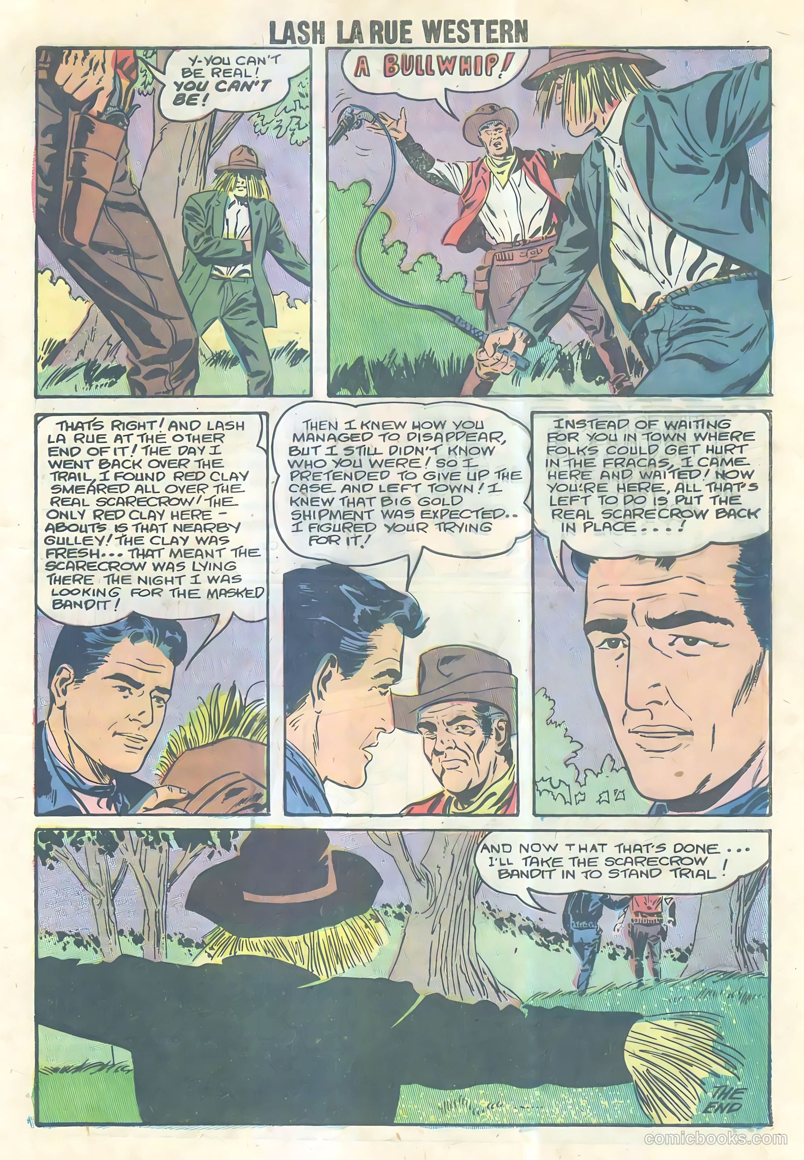 Lash Larue Western #69 — page 8 of 33