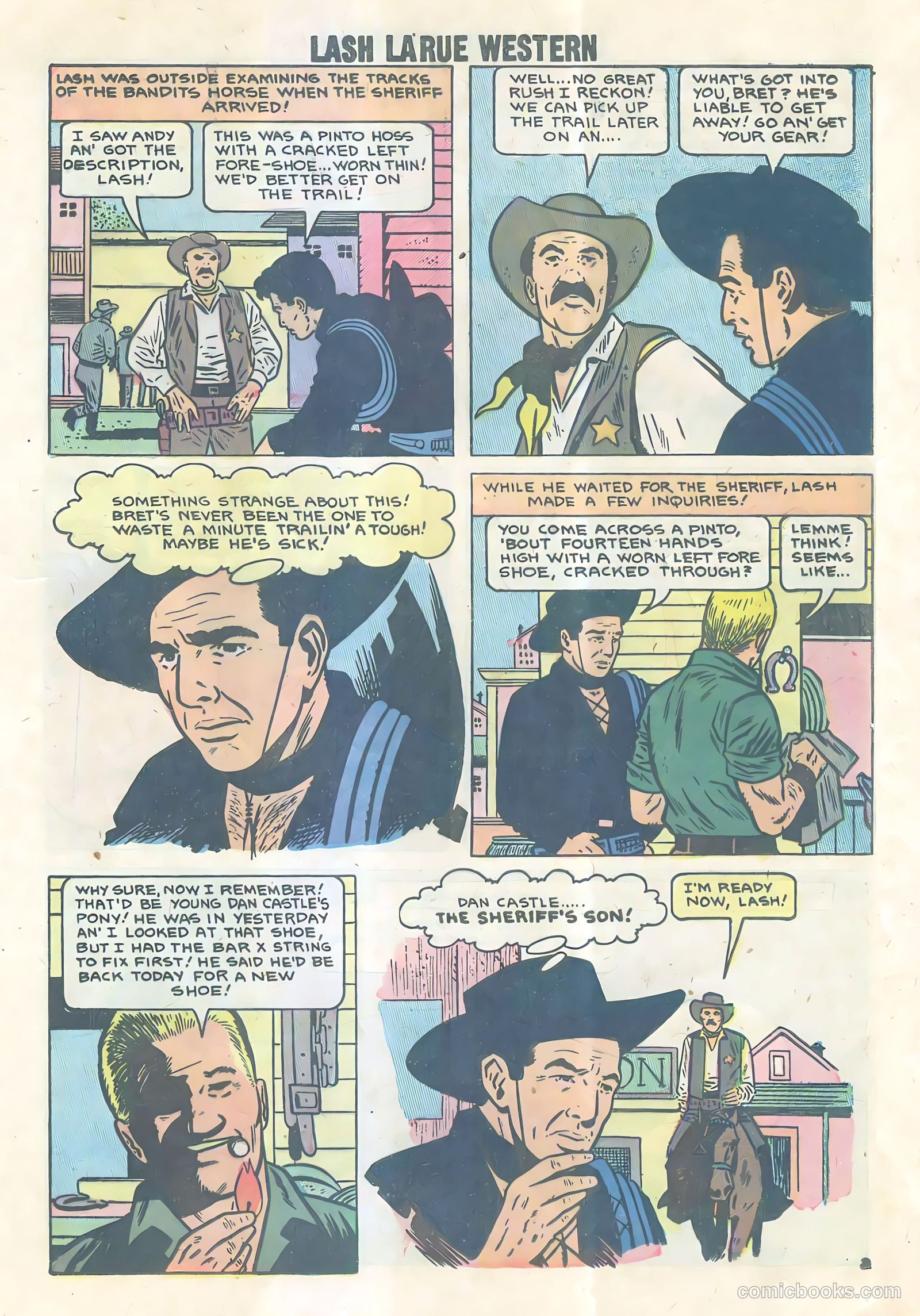 Lash Larue Western #69 — page 12 of 33