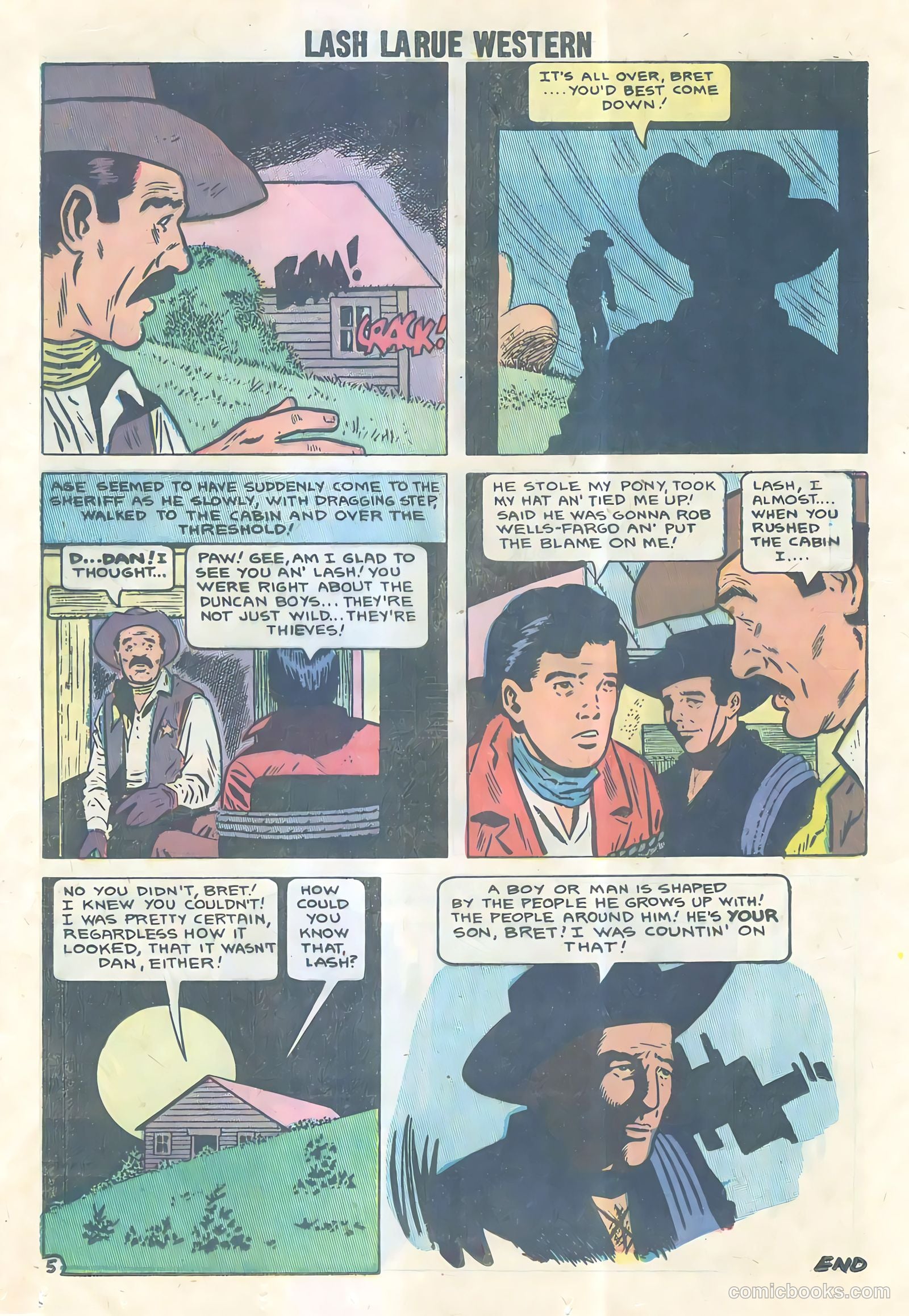 Lash Larue Western #69 — page 15 of 33