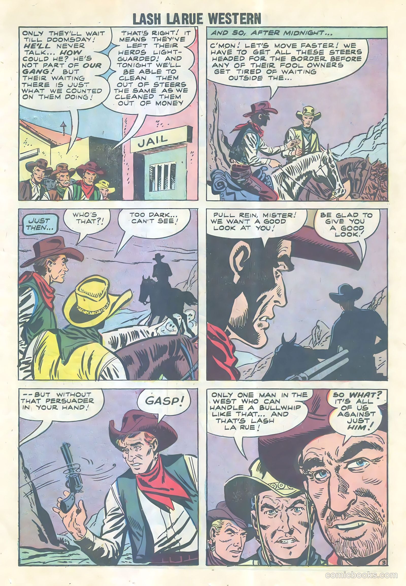 Lash Larue Western #69 — page 18 of 33