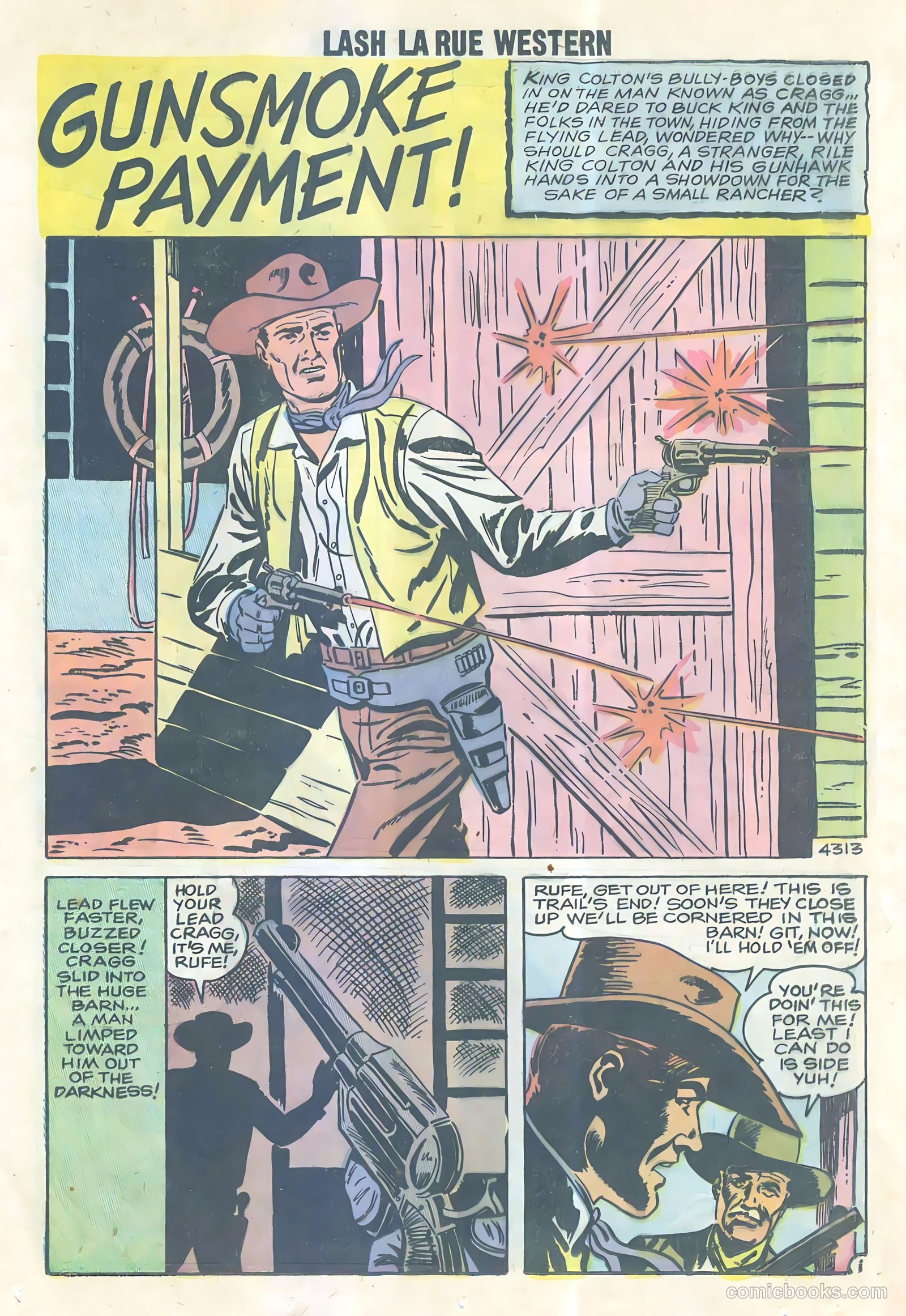 Lash Larue Western #69 — page 20 of 33