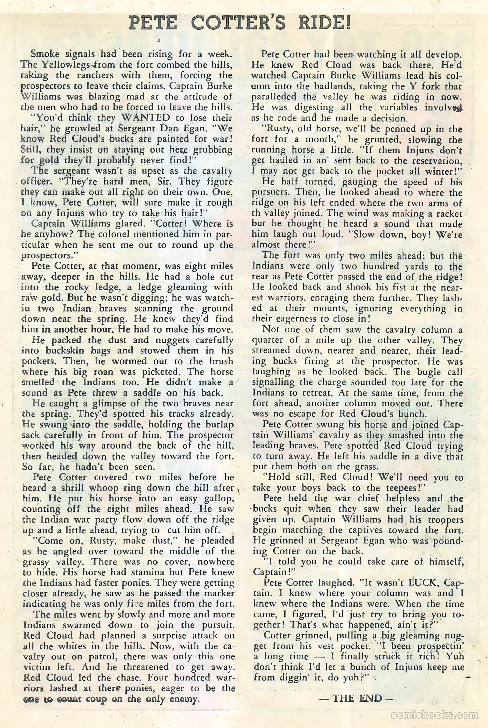 Lash Larue Western #69 — page 27 of 33
