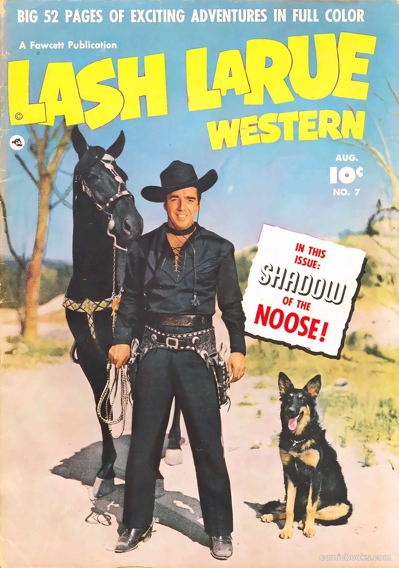 Lash LaRue Western #7 — page 1 of 52