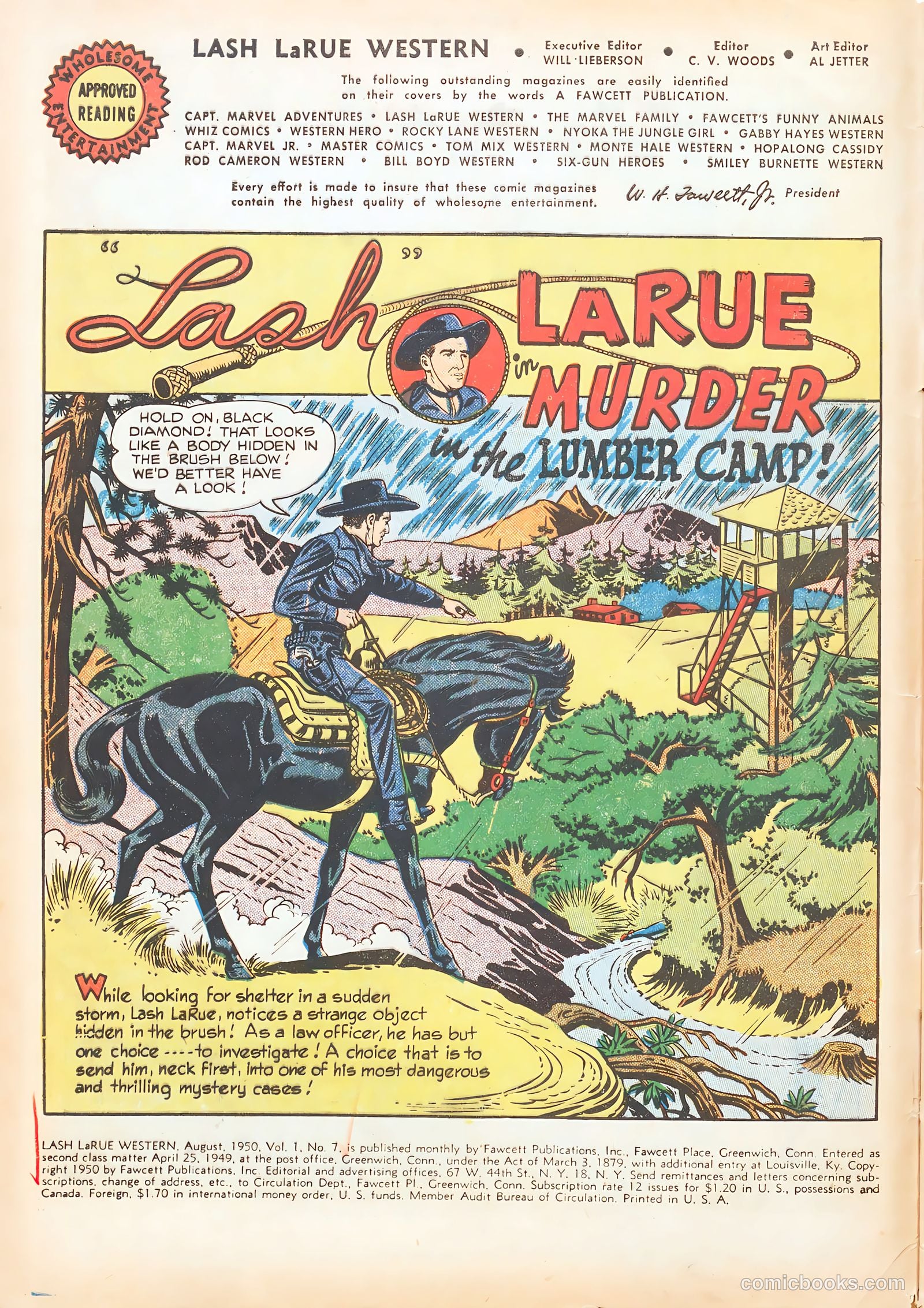Lash LaRue Western #7 — page 4 of 52