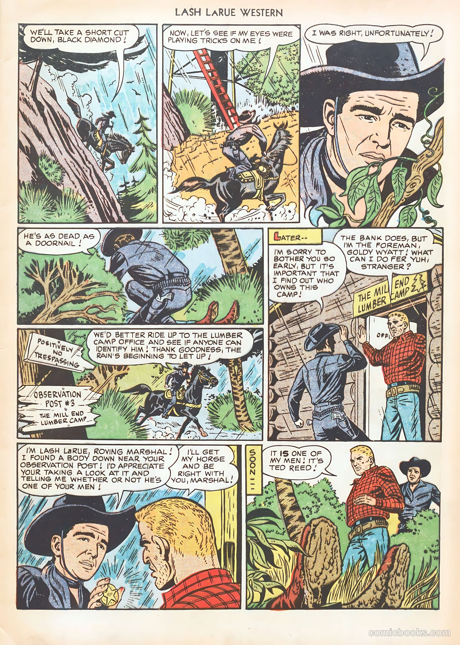 Lash LaRue Western #7 — page 5 of 52