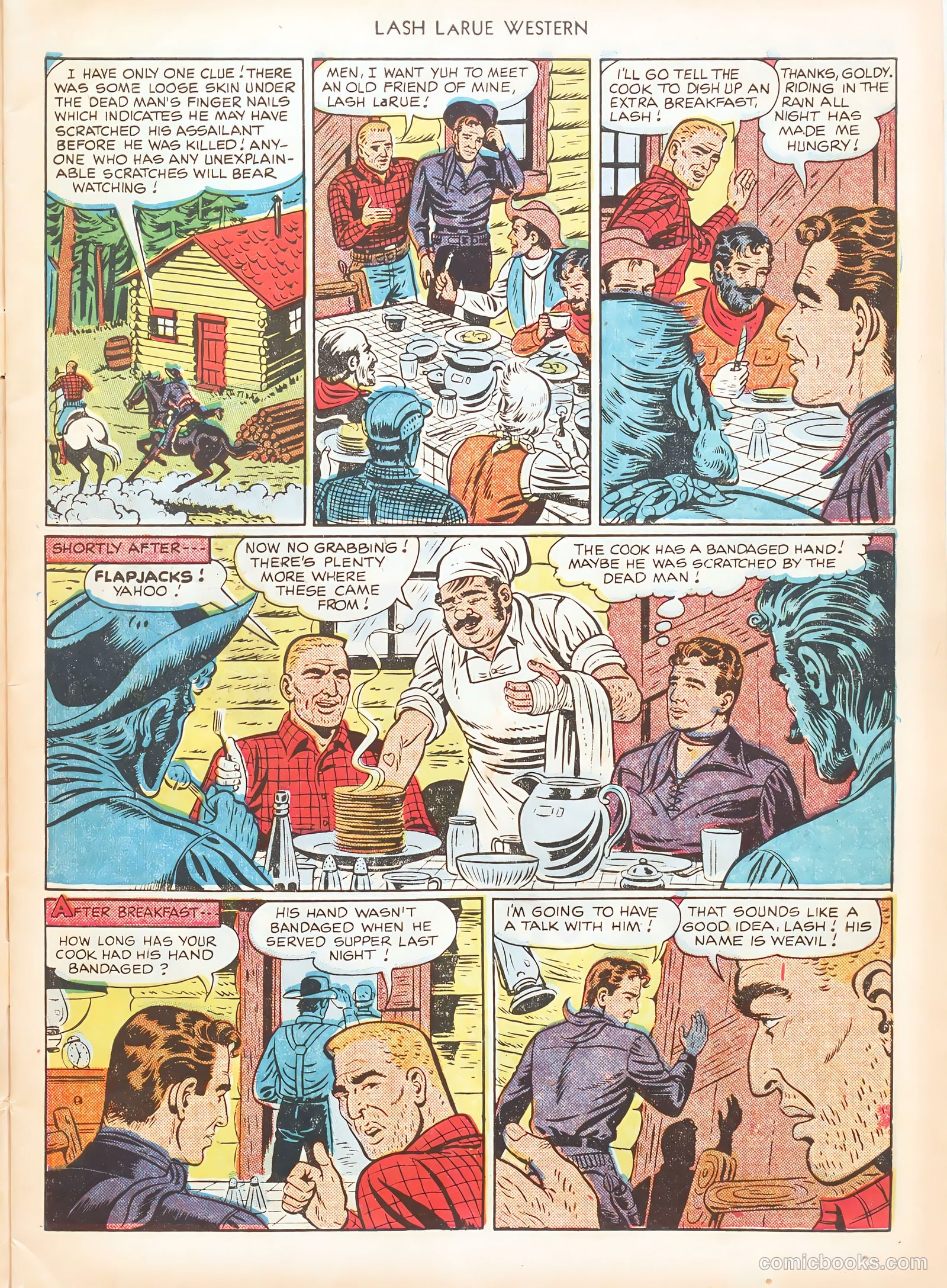 Lash LaRue Western #7 — page 7 of 52