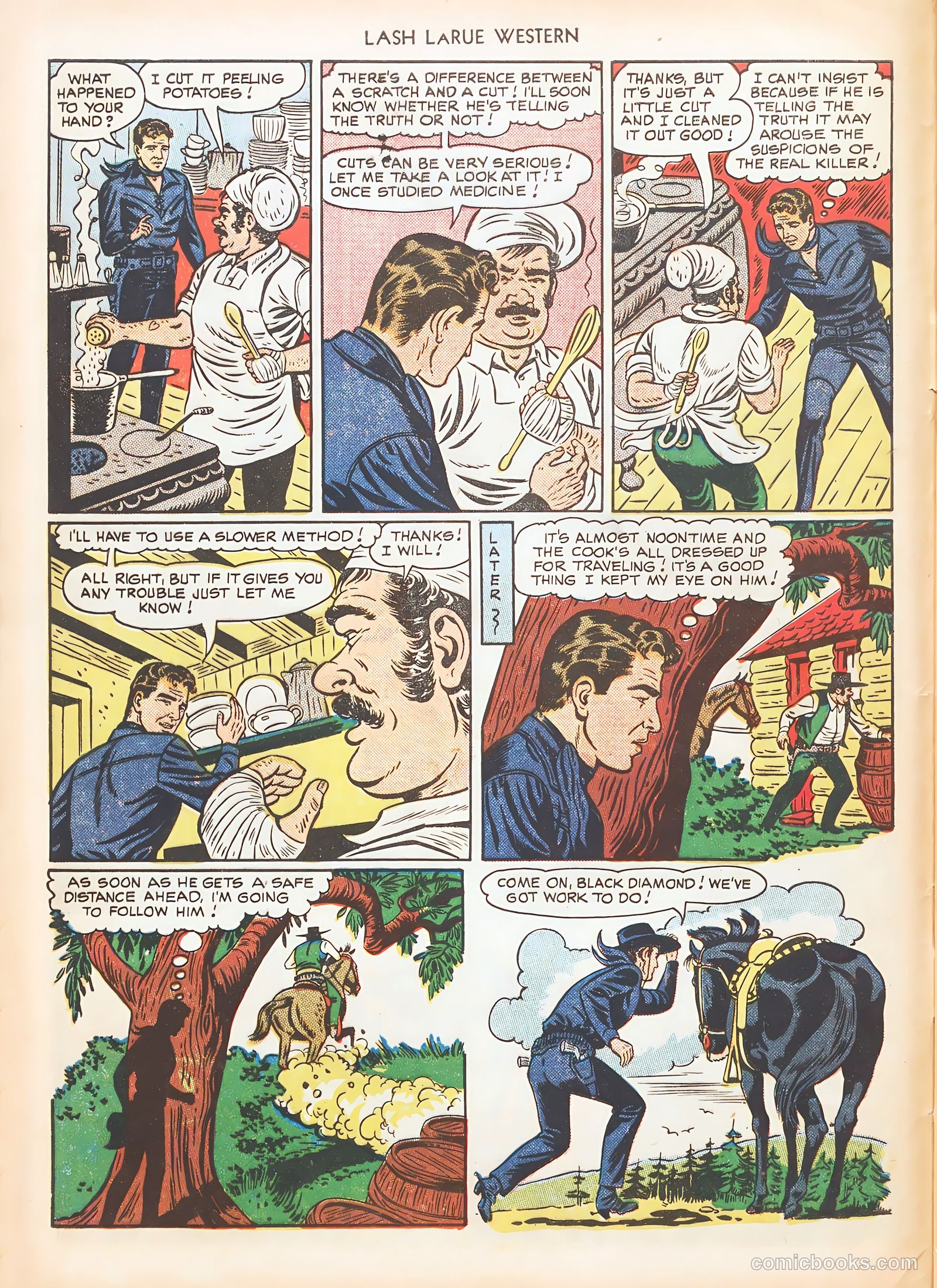 Lash LaRue Western #7 — page 8 of 52
