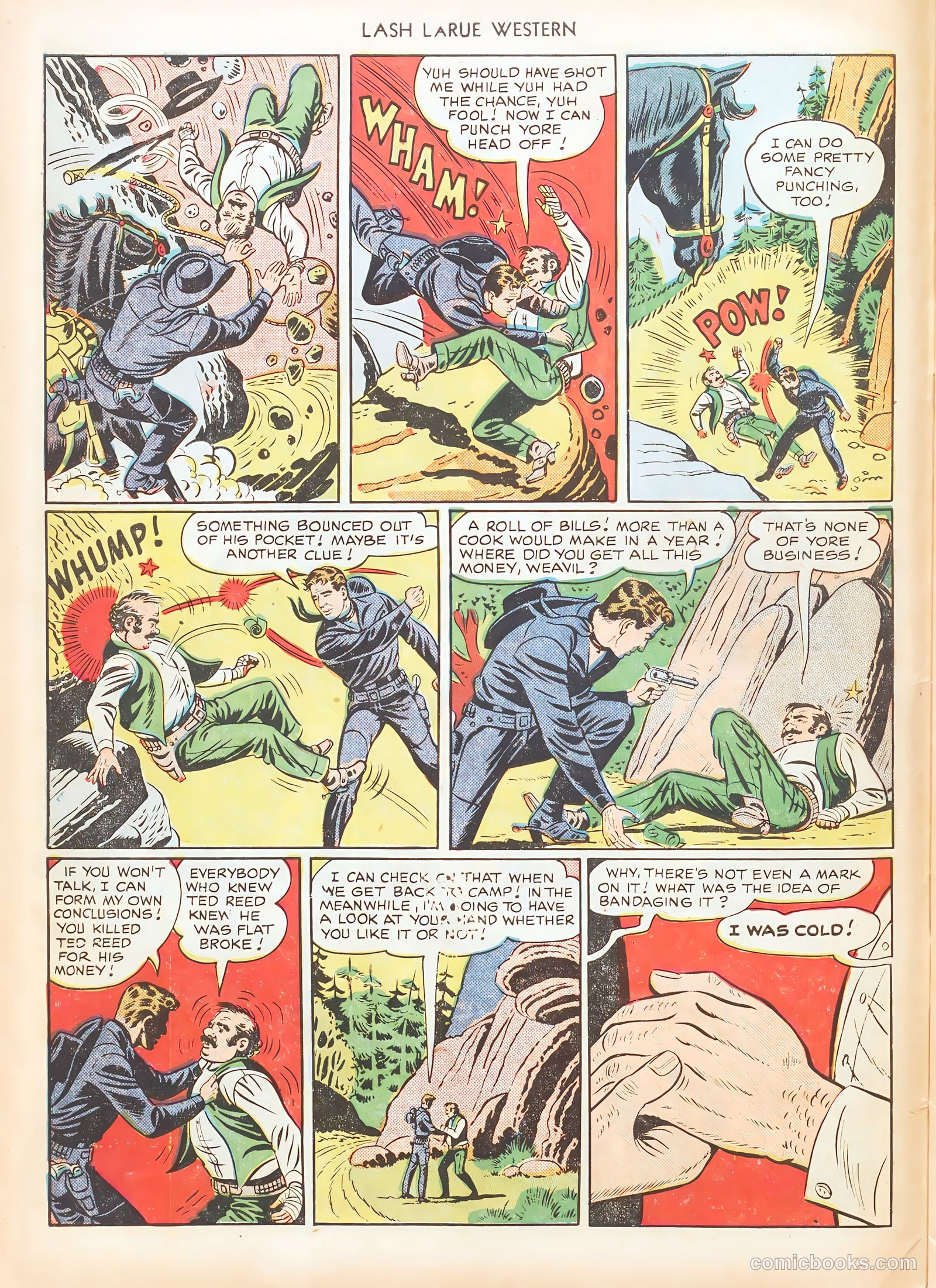 Lash LaRue Western #7 — page 10 of 52
