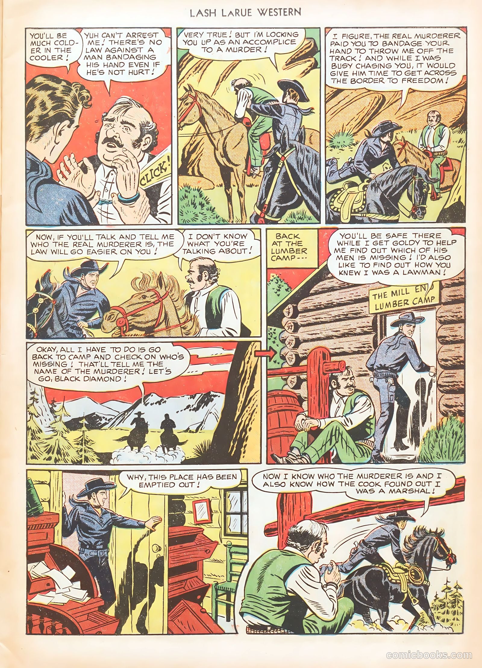 Lash LaRue Western #7 — page 11 of 52