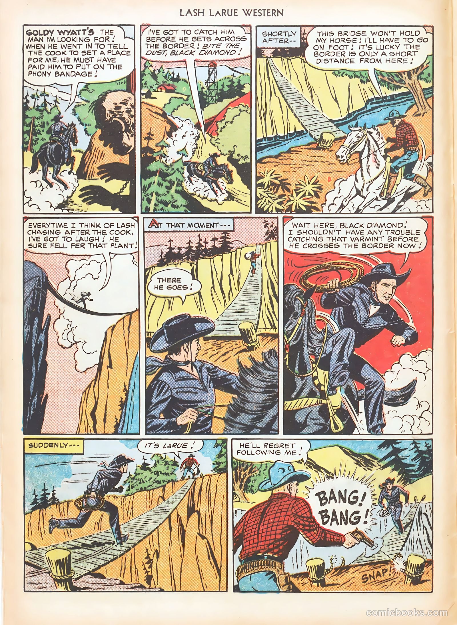 Lash LaRue Western #7 — page 12 of 52