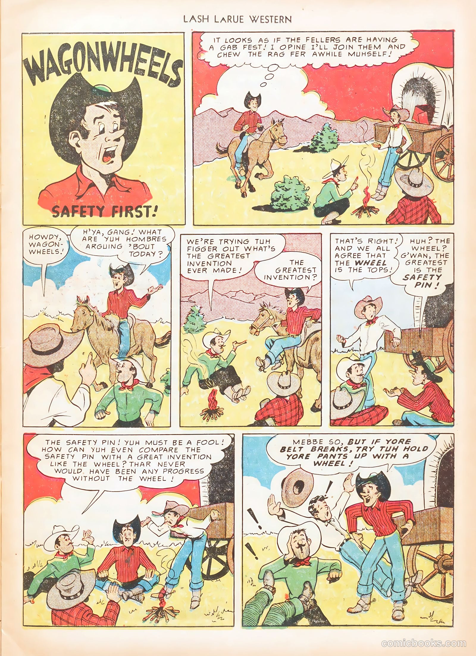 Lash LaRue Western #7 — page 15 of 52
