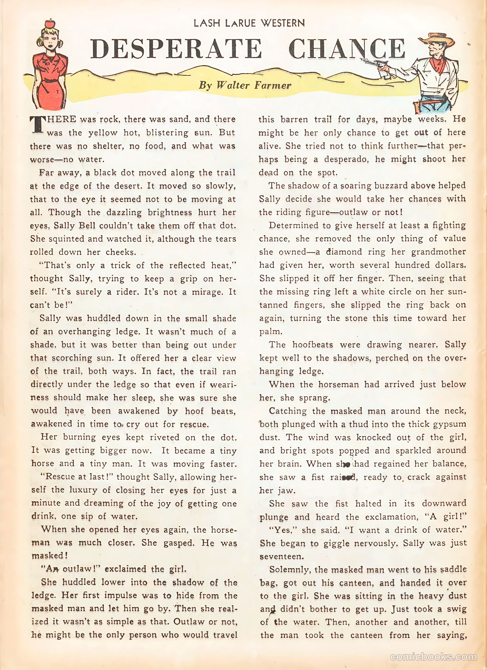 Lash LaRue Western #7 — page 16 of 52
