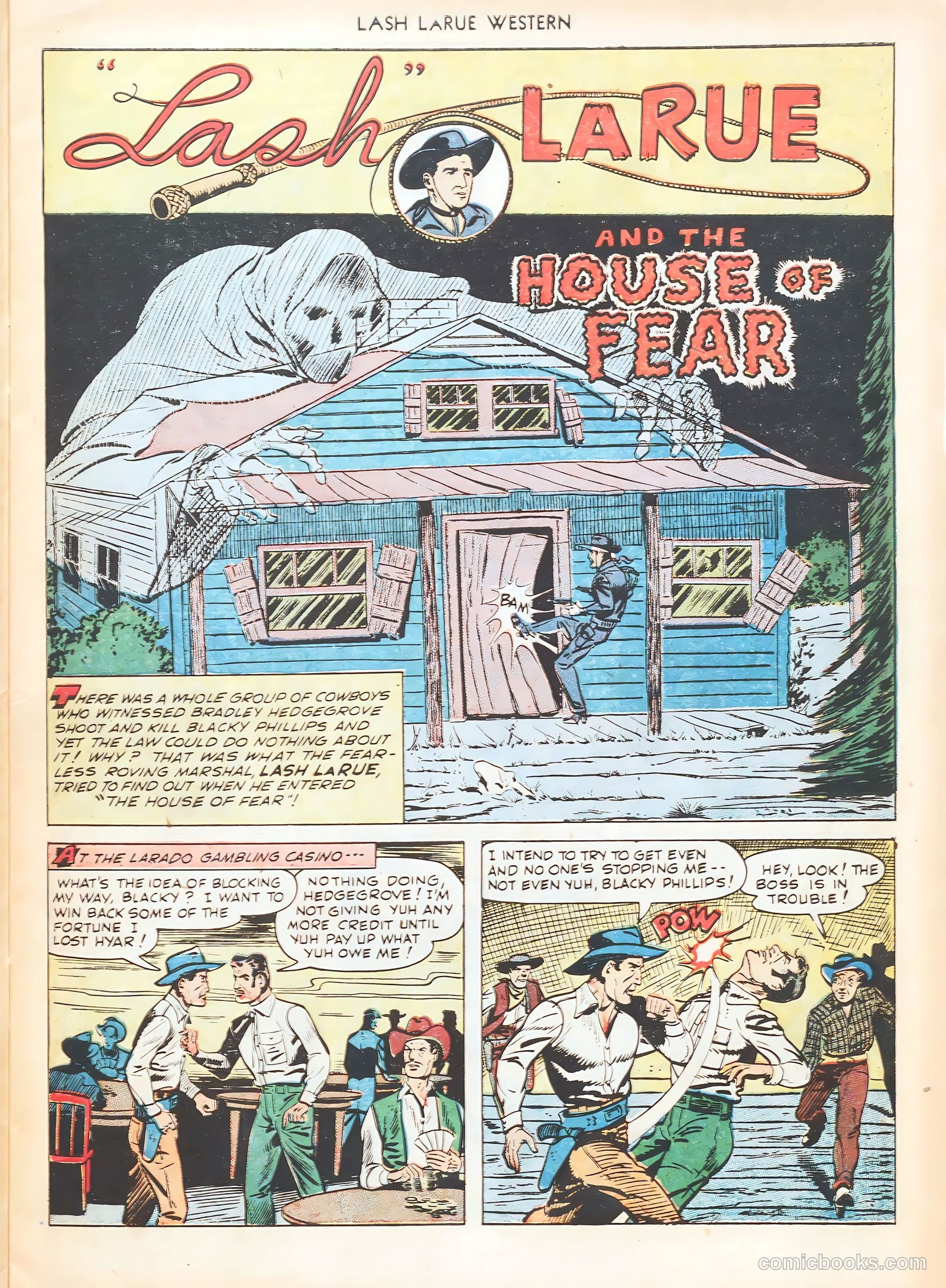 Lash LaRue Western #7 — page 19 of 52