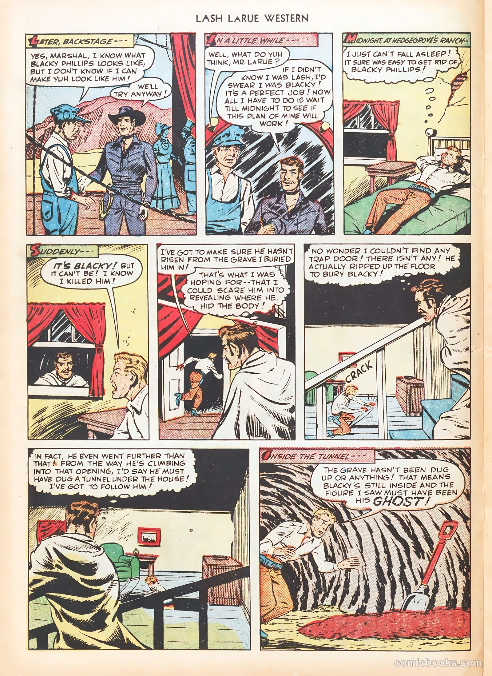 Lash LaRue Western #7 — page 24 of 52