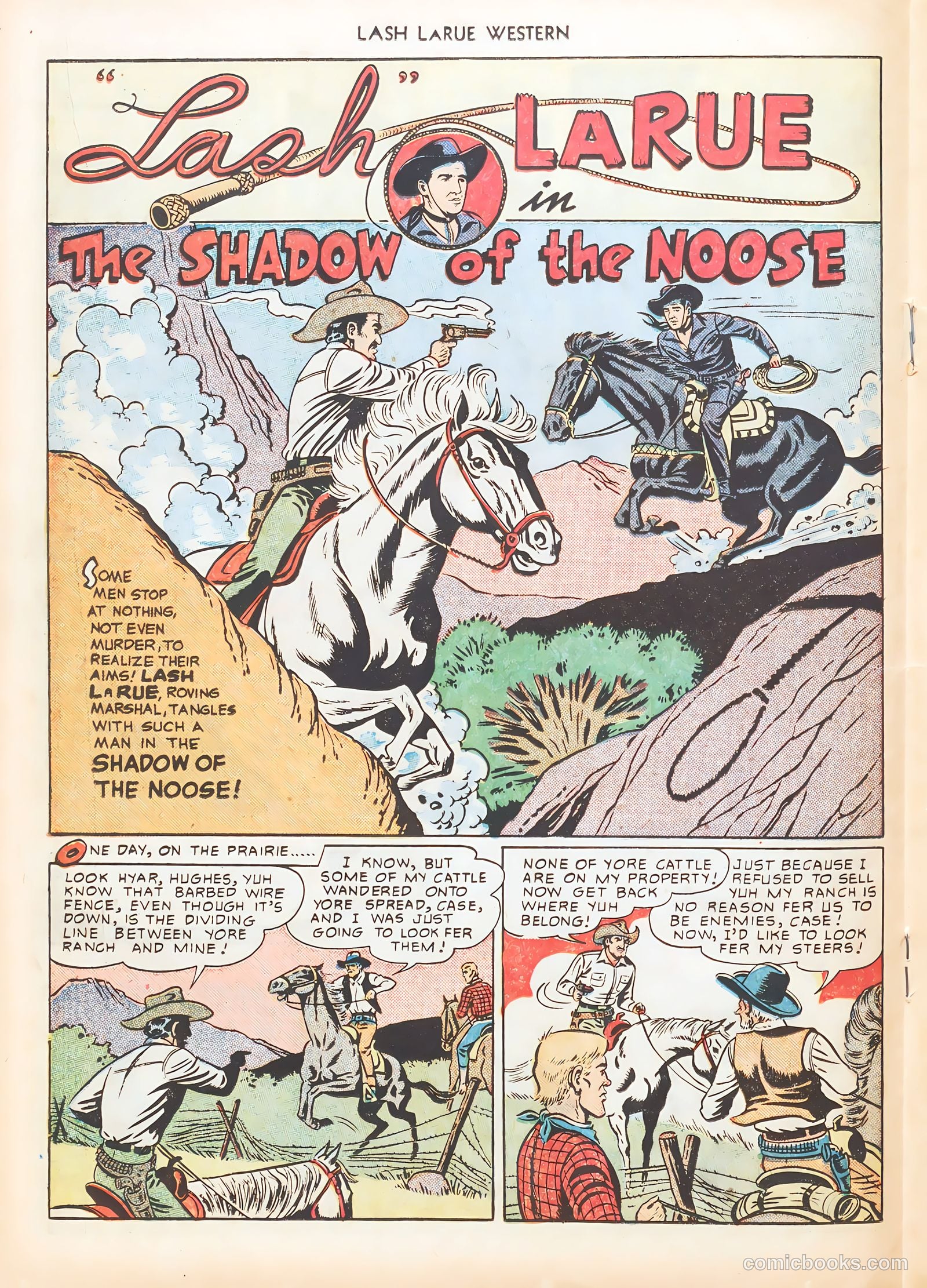Lash LaRue Western #7 — page 26 of 52