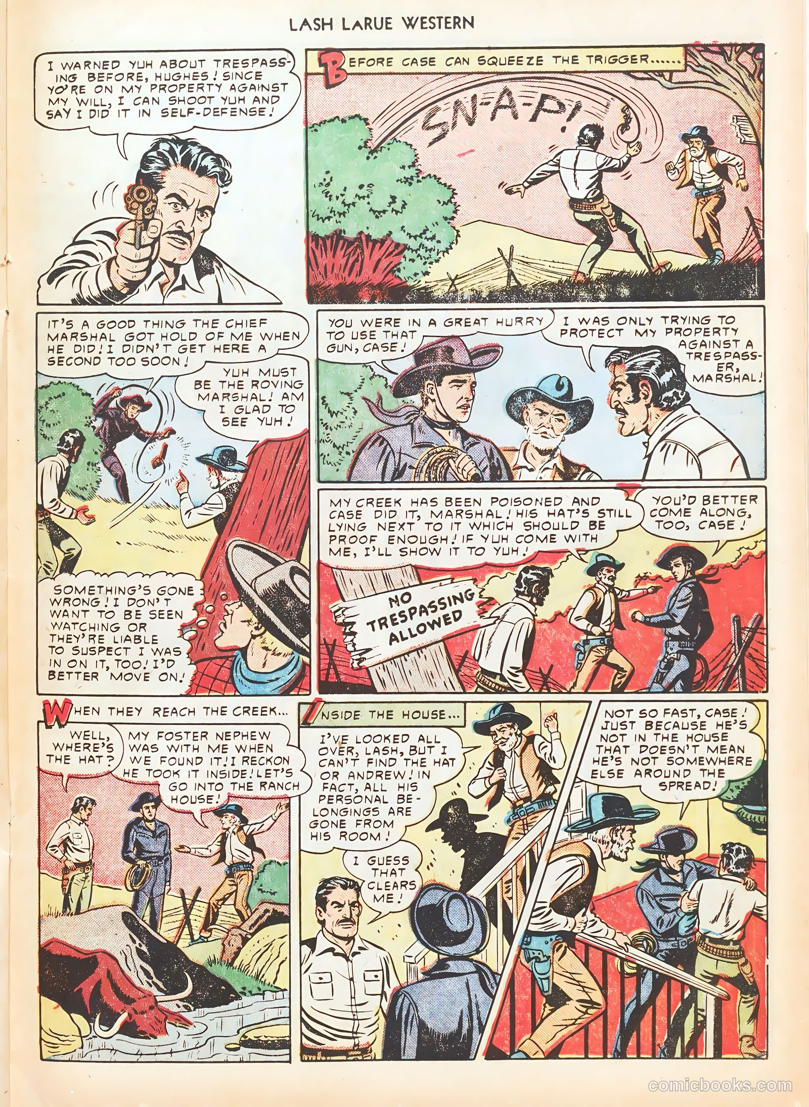 Lash LaRue Western #7 — page 29 of 52