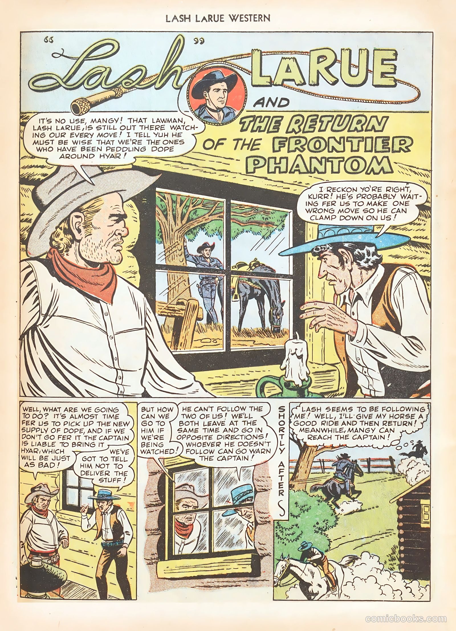 Lash LaRue Western #7 — page 41 of 52