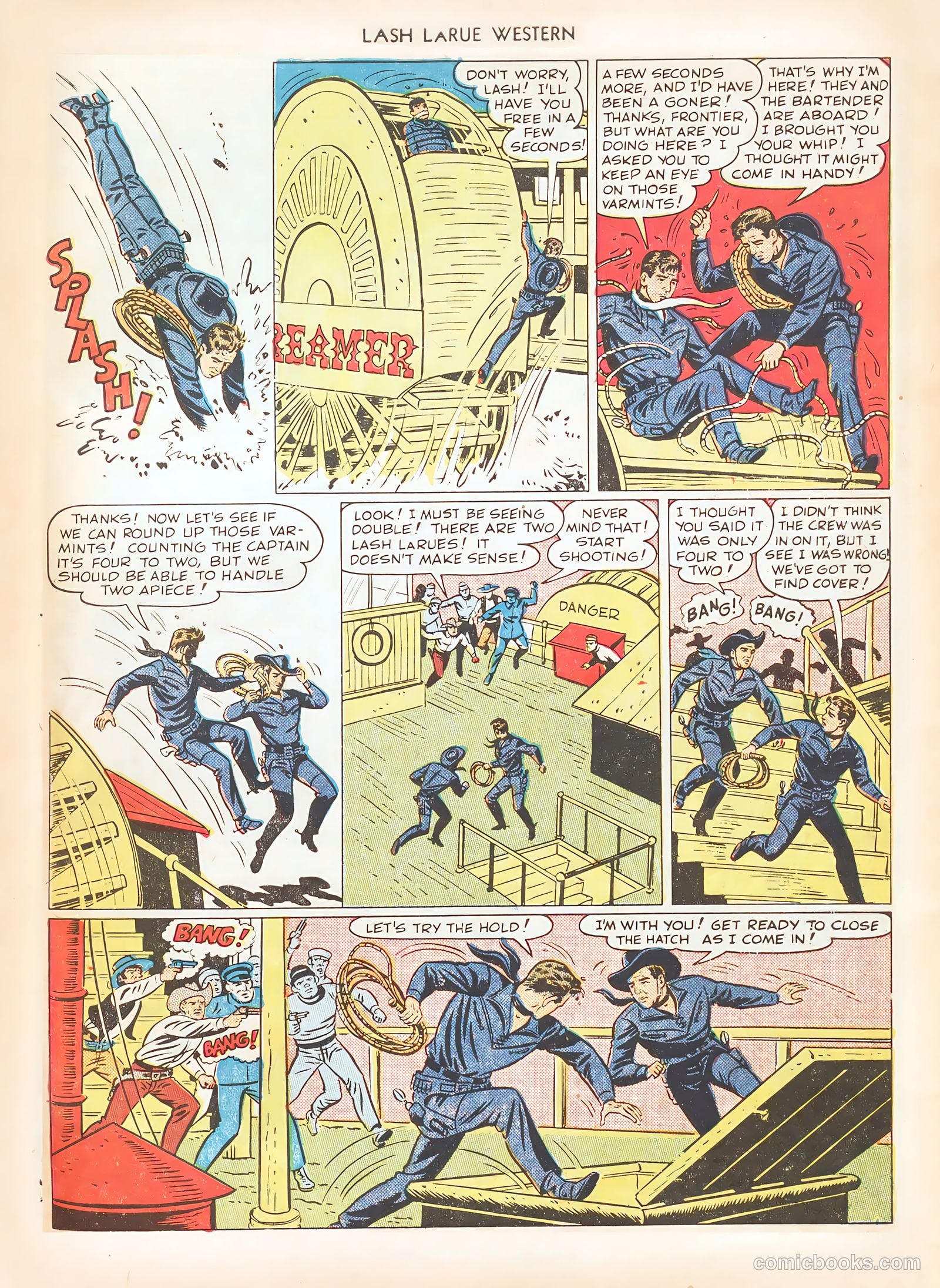 Lash LaRue Western #7 — page 47 of 52