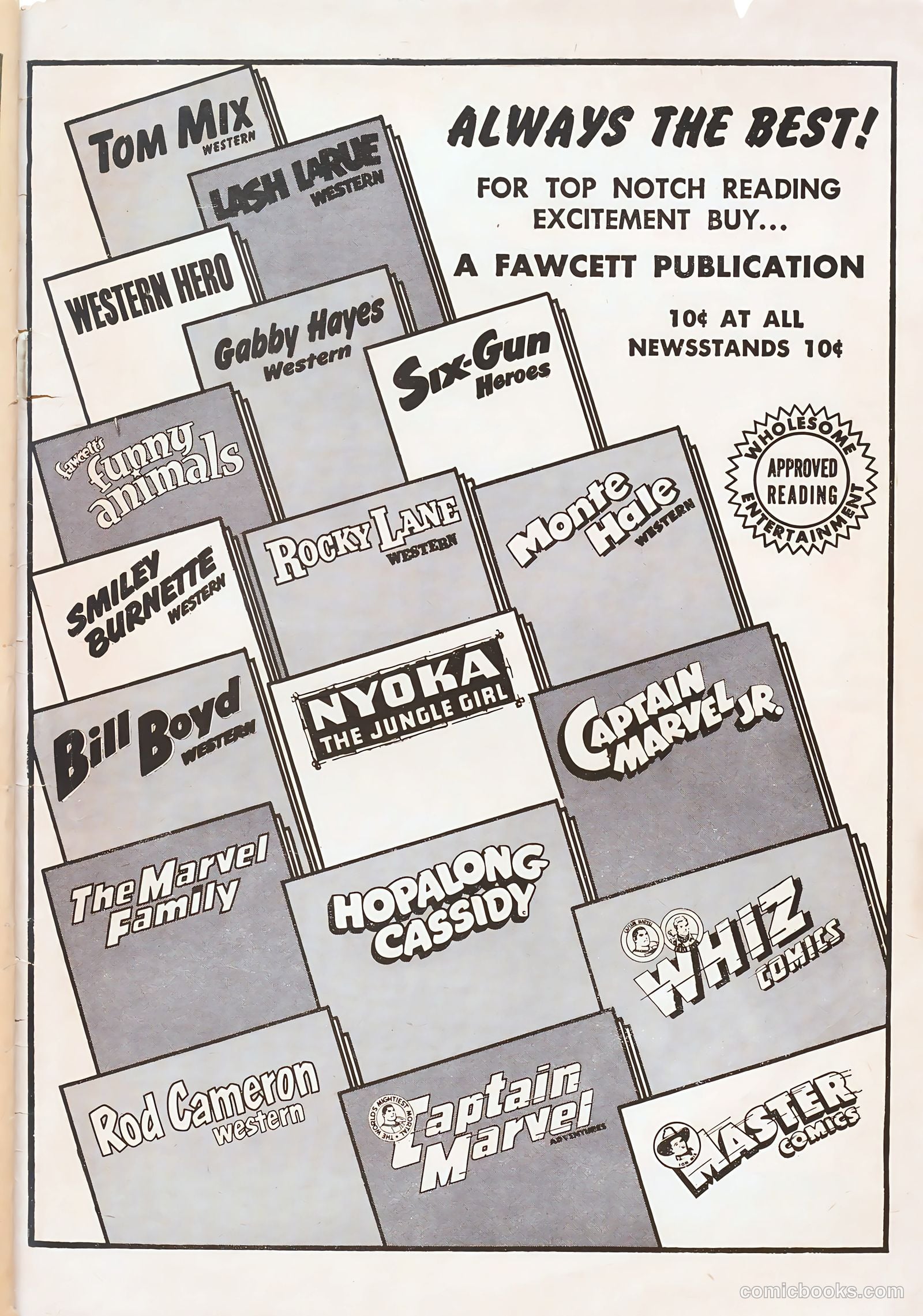 Lash LaRue Western #7 — page 51 of 52