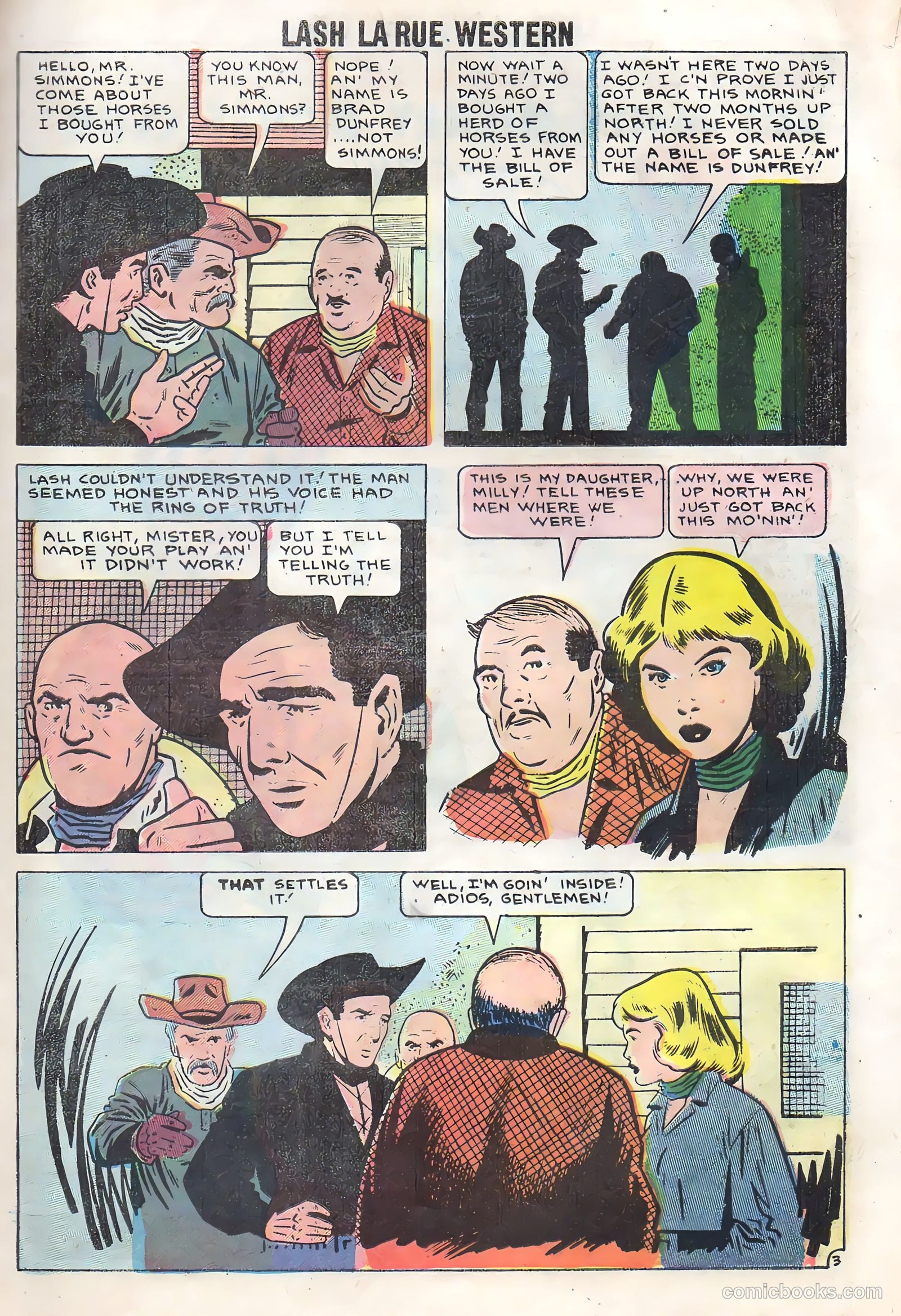 Lash Larue Western #70 — page 5 of 36