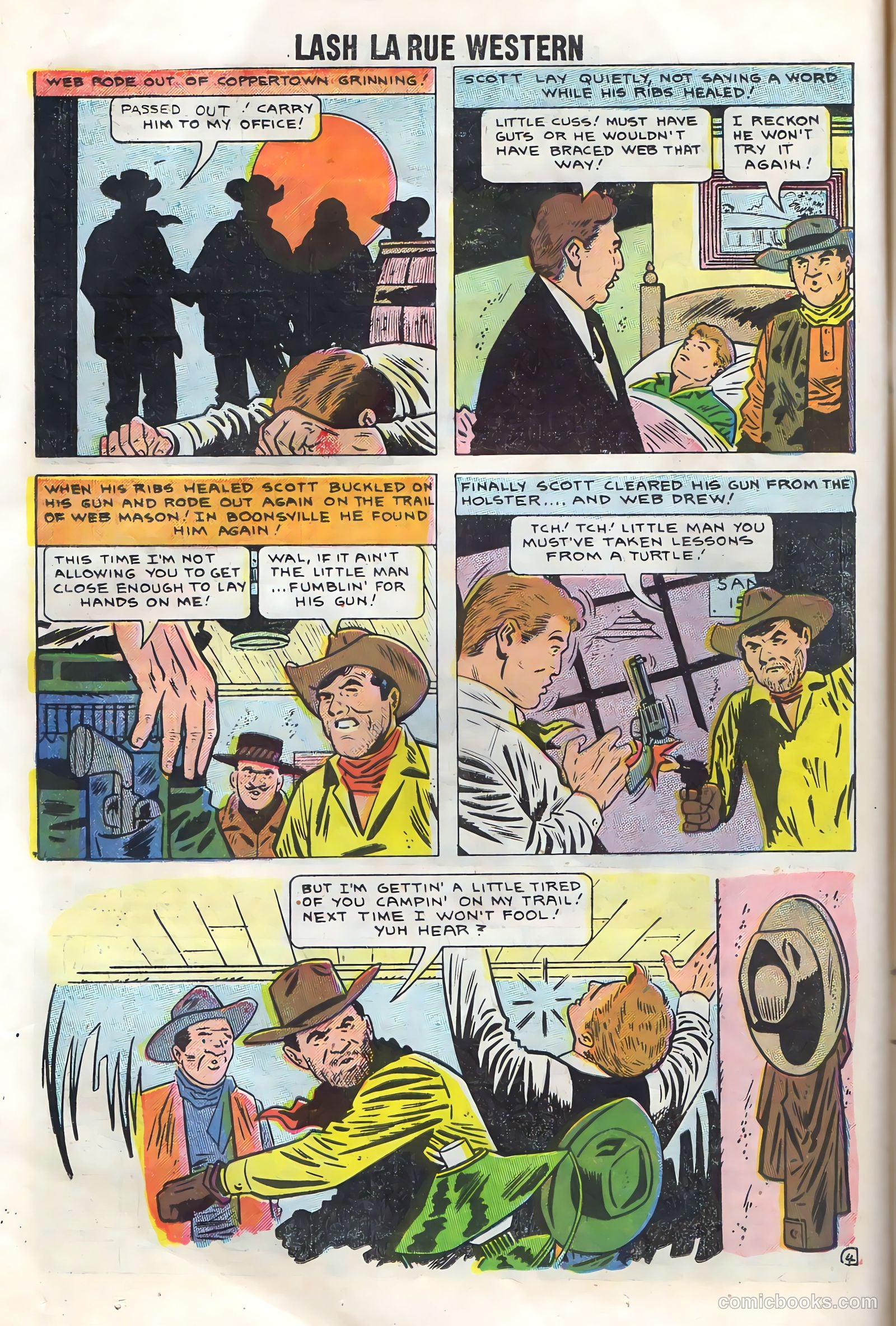 Lash Larue Western #70 — page 14 of 36