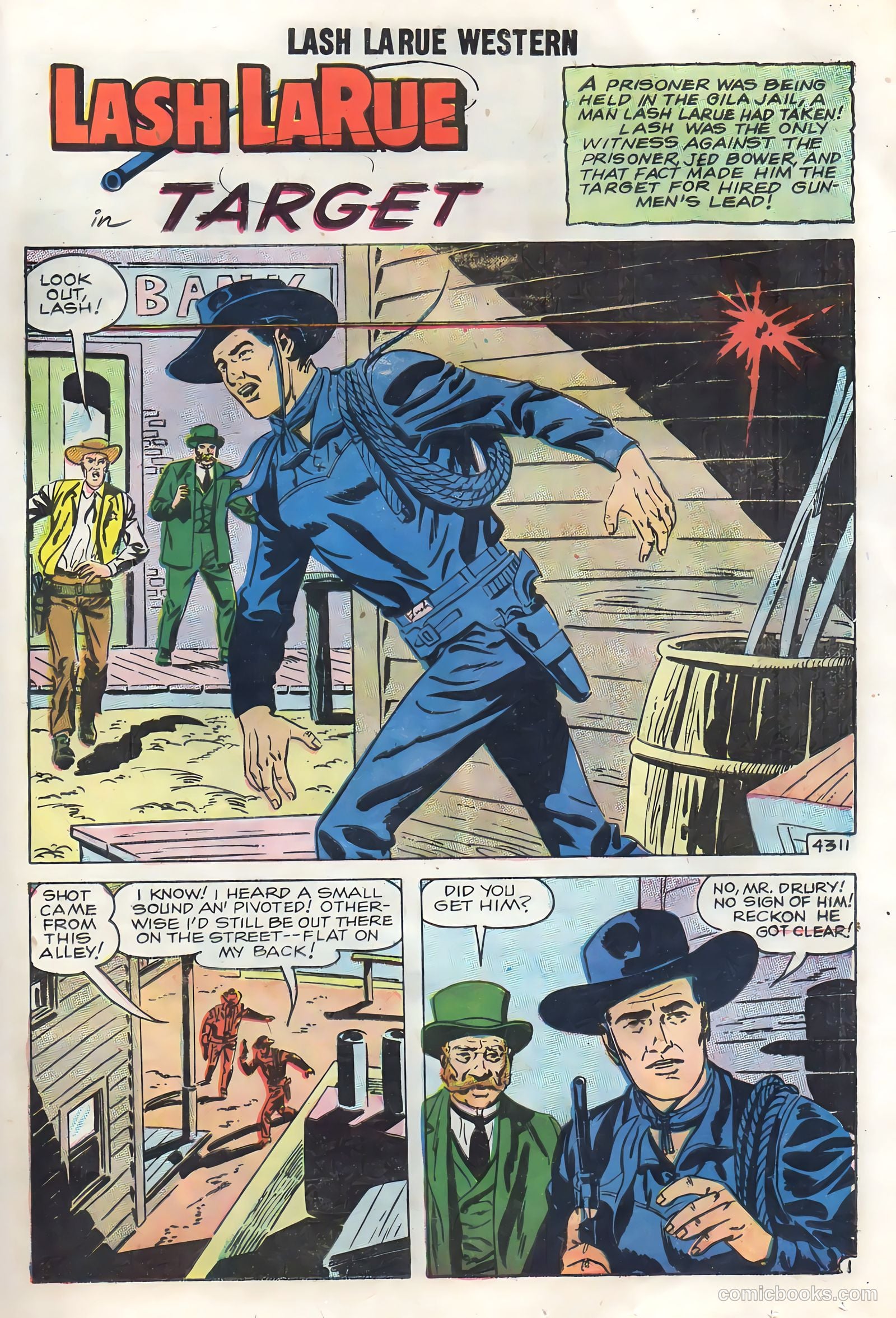 Lash Larue Western #70 — page 17 of 36