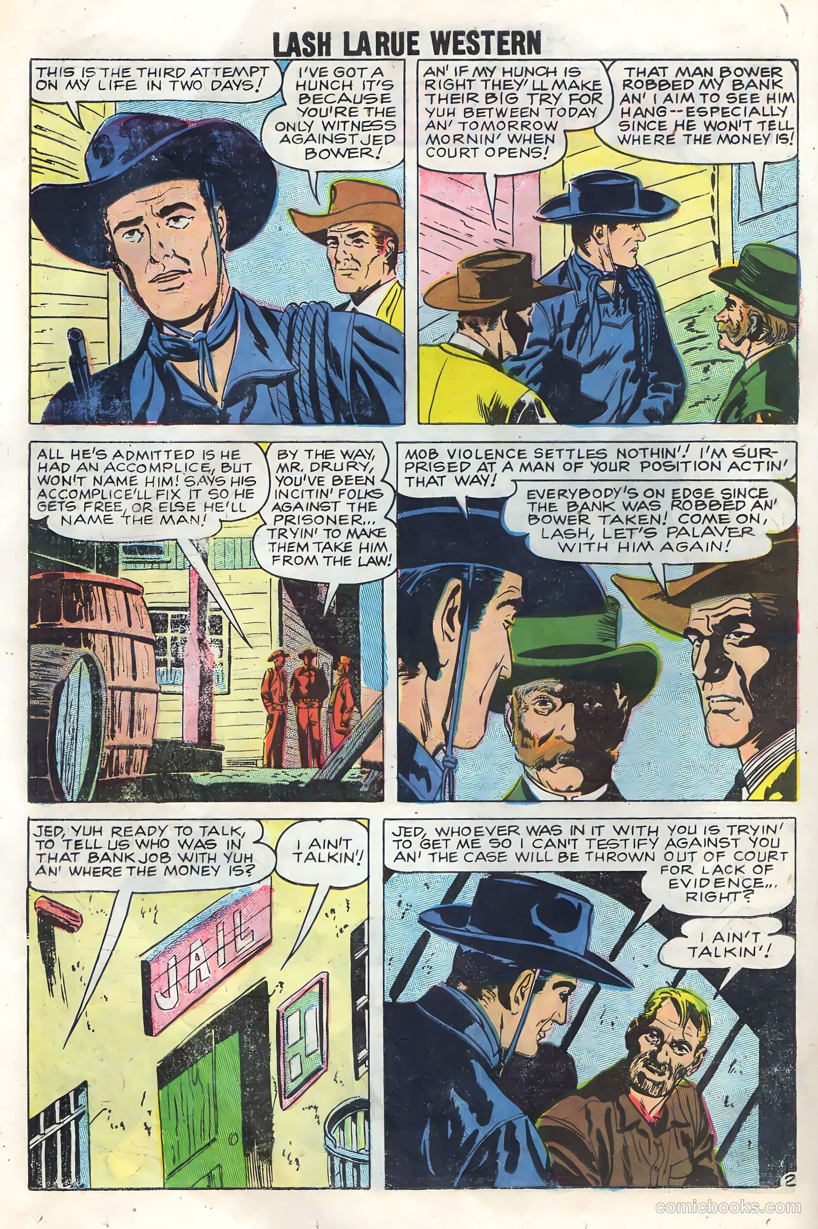 Lash Larue Western #70 — page 18 of 36