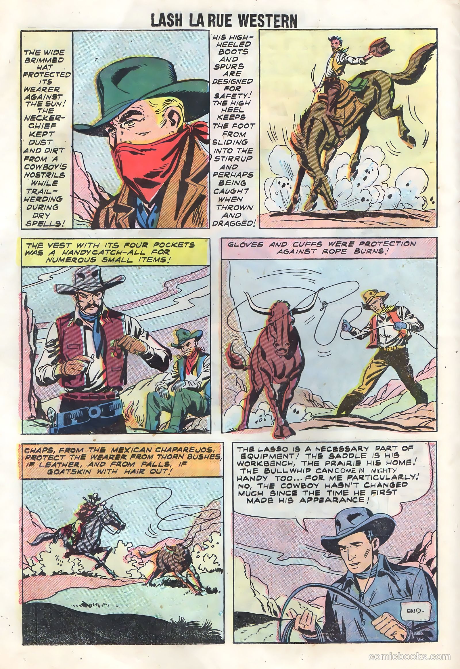 Lash Larue Western #70 — page 26 of 36