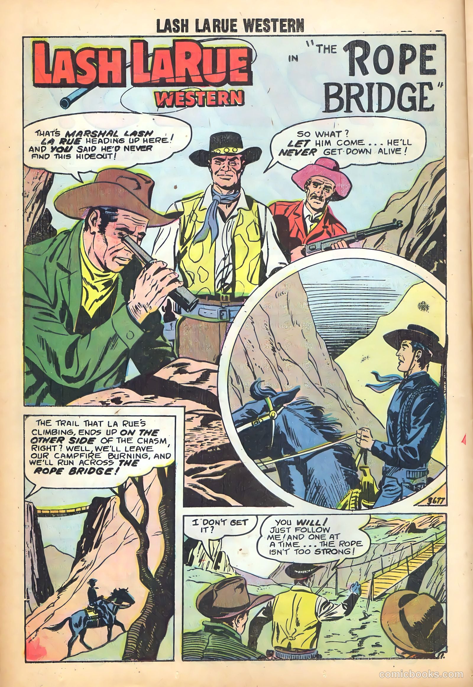 Lash Larue Western #71 — page 13 of 37