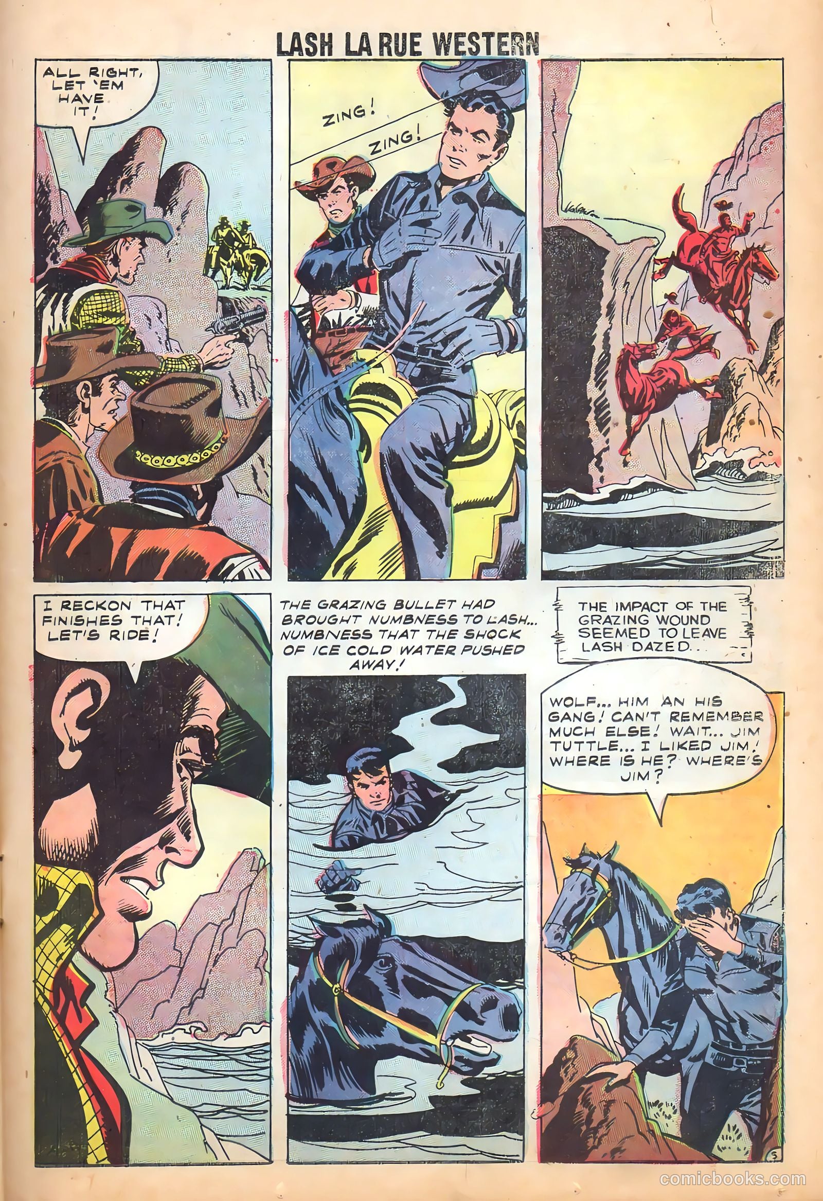 Lash Larue Western #71 — page 24 of 37
