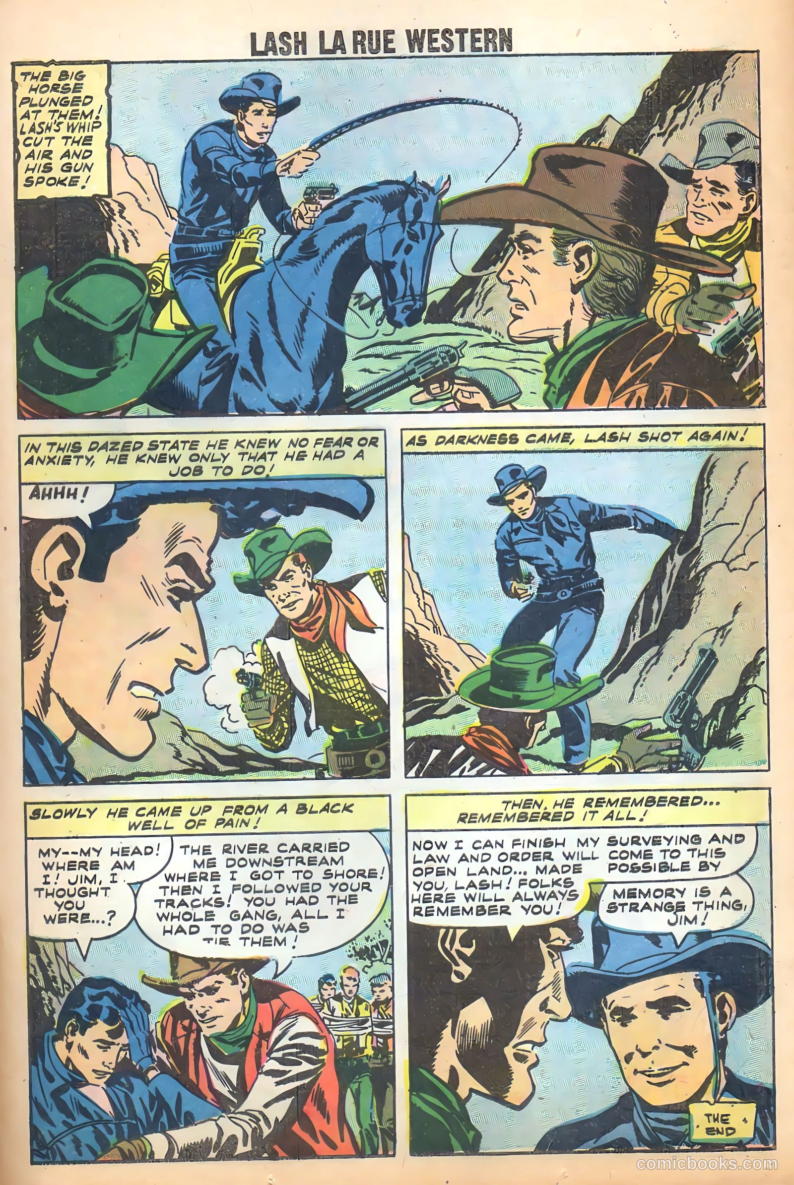 Lash Larue Western #71 — page 26 of 37